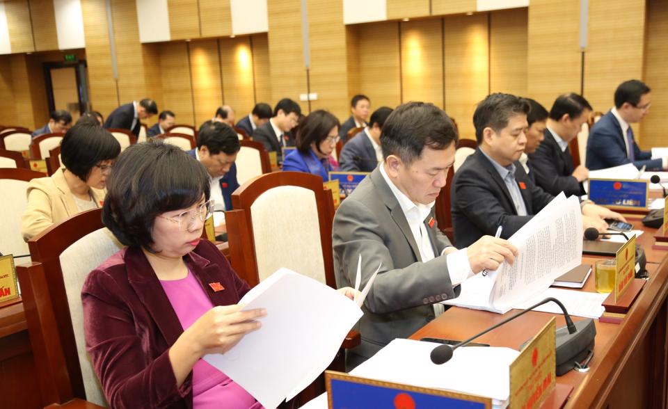 Thông qua Nghị quyết Quy định một số nội dung, mức chi phục vụ hoạt động của HĐND các cấp - ảnh 1