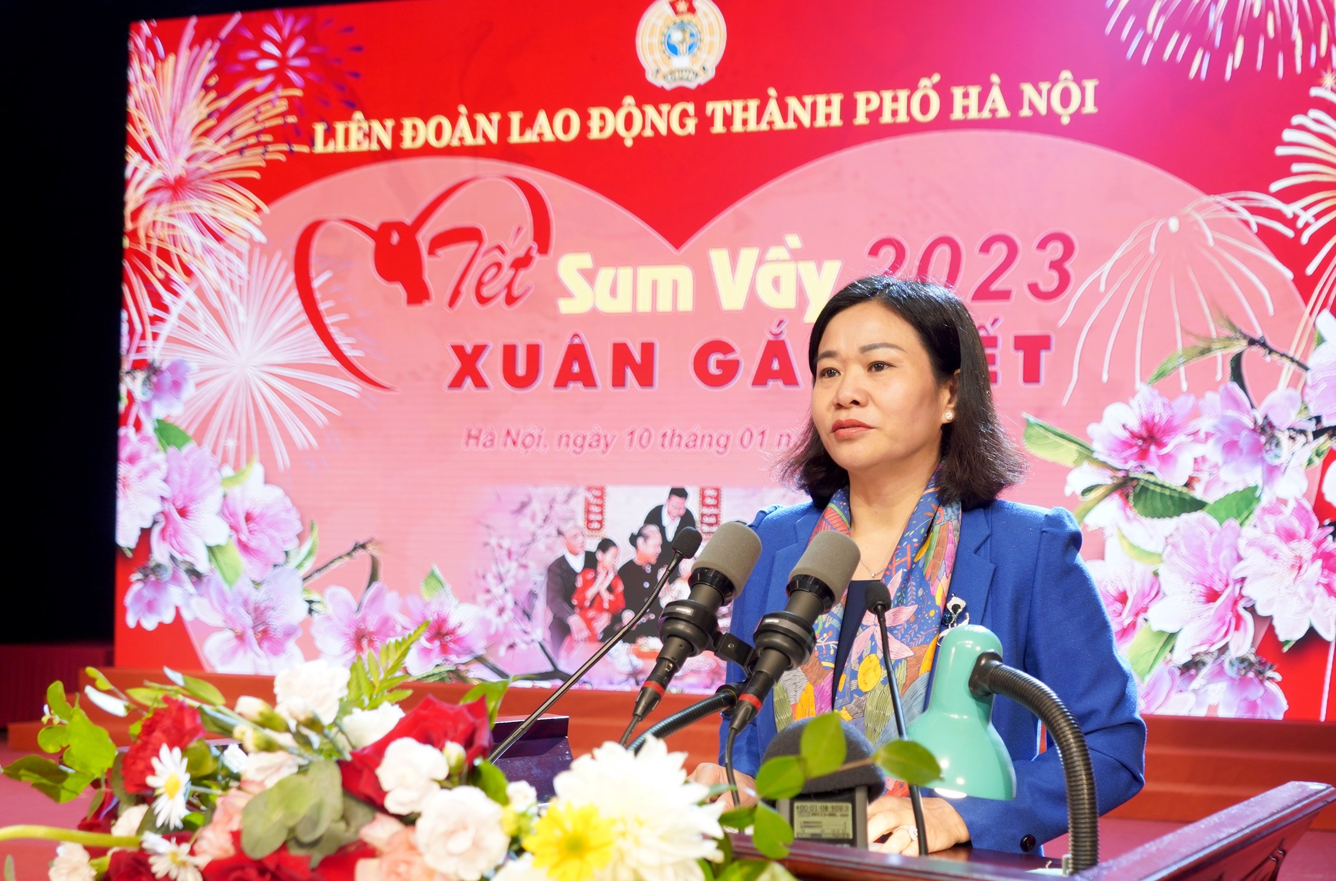 “Tết Sum vầy - Xuân gắn kết” đến với hàng nghìn công nhân, người lao động Thủ đô - ảnh 3