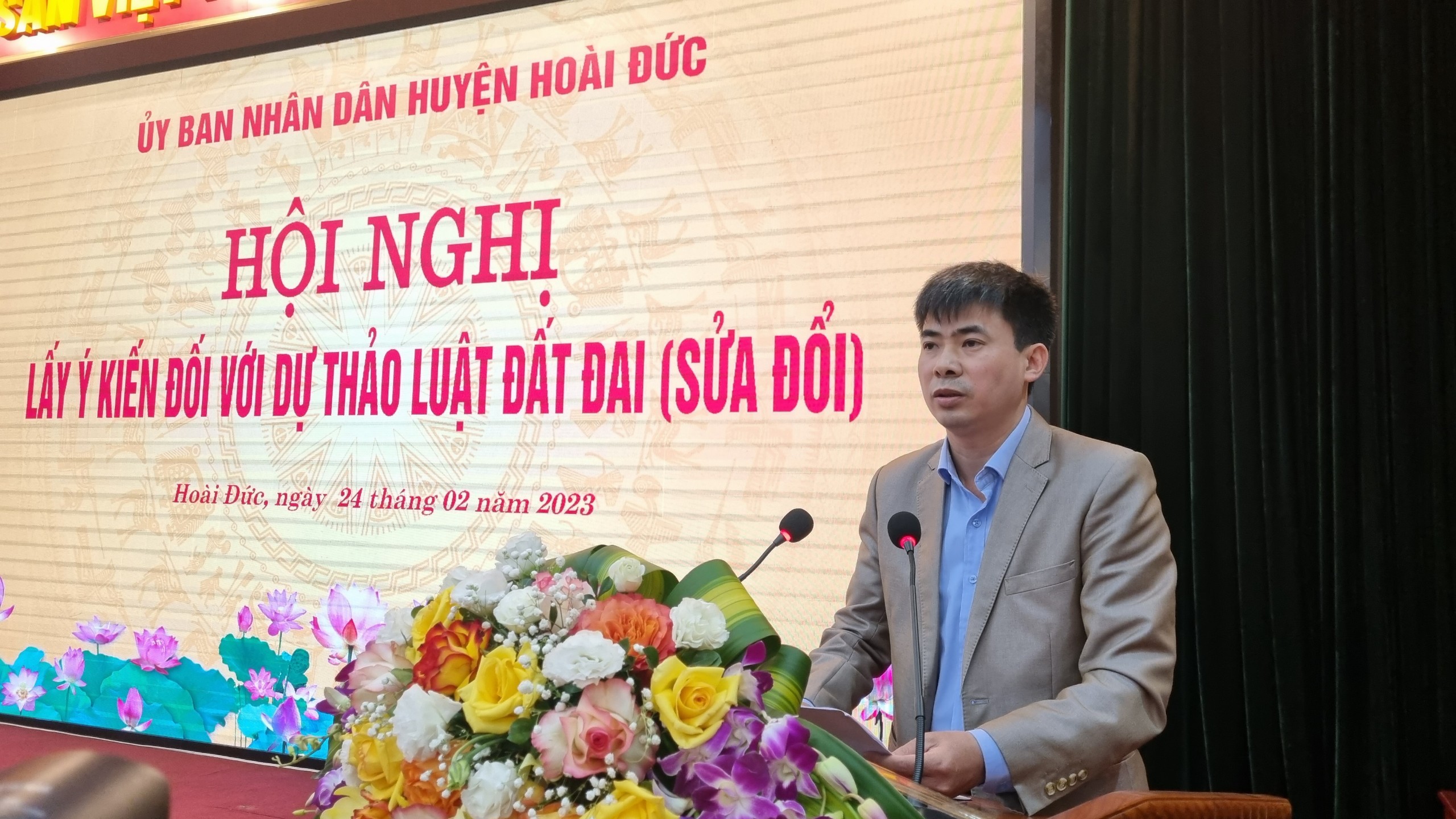 Huyện Hoài Đức góp ý kiến về Dự thảo Luật Đất đai sửa đổi - ảnh 3