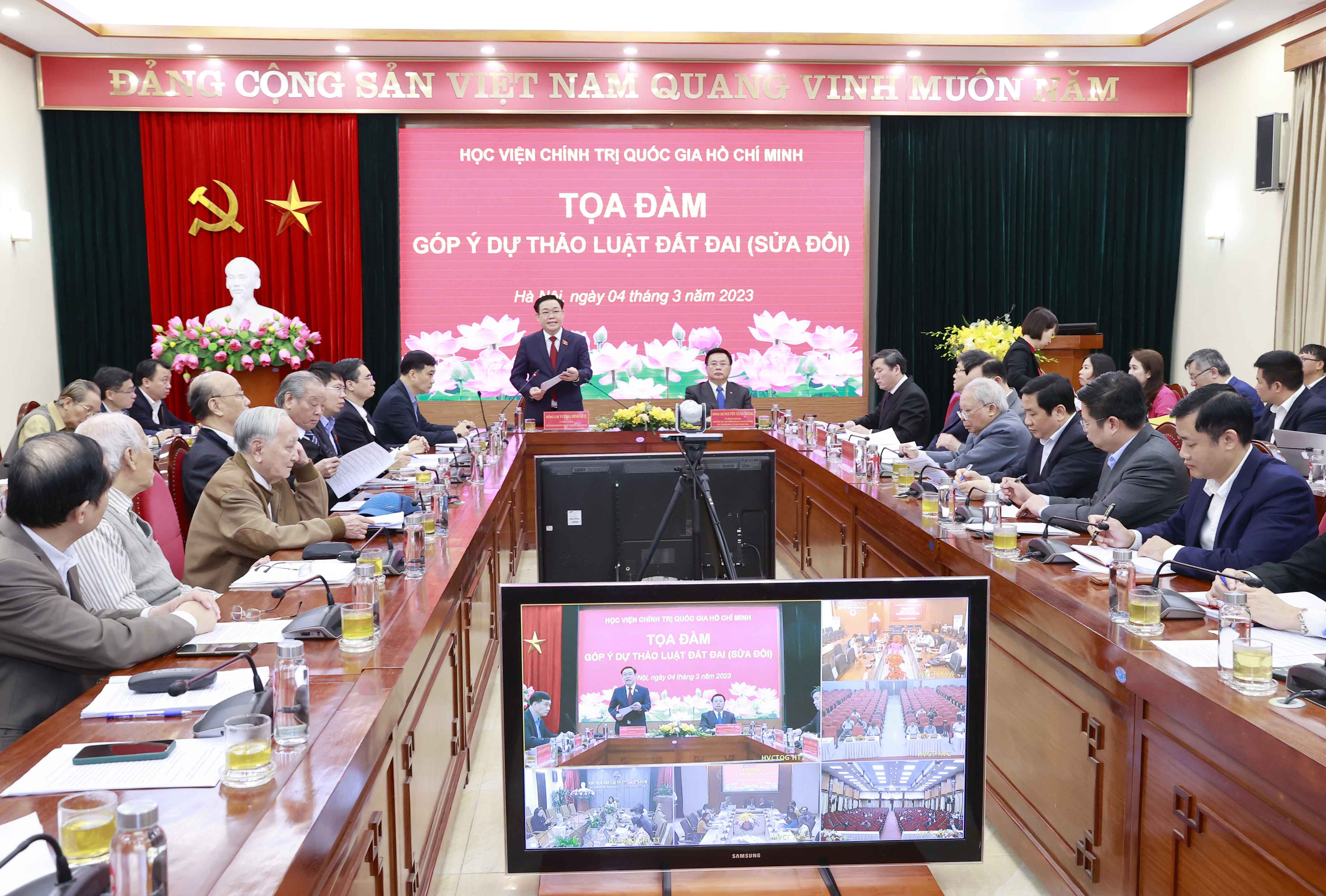 Chủ tịch Quốc hội Vương Đình Huệ: 4 vấn đề cần quán triệt khi sửa Luật - ảnh 2