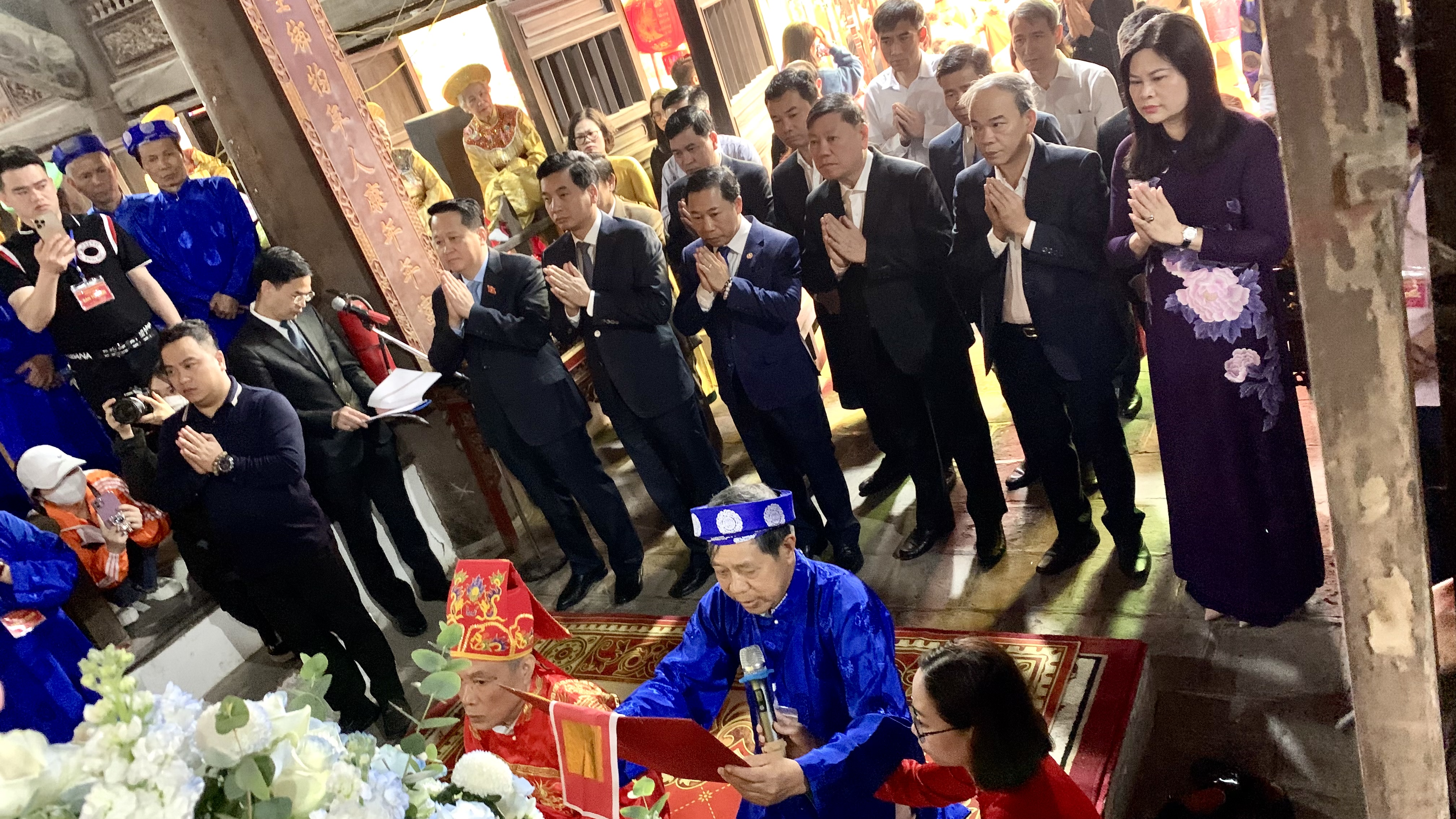 Khai mạc Lễ hội Đình làng Bát Tràng, xã Bát Tràng: - ảnh 1