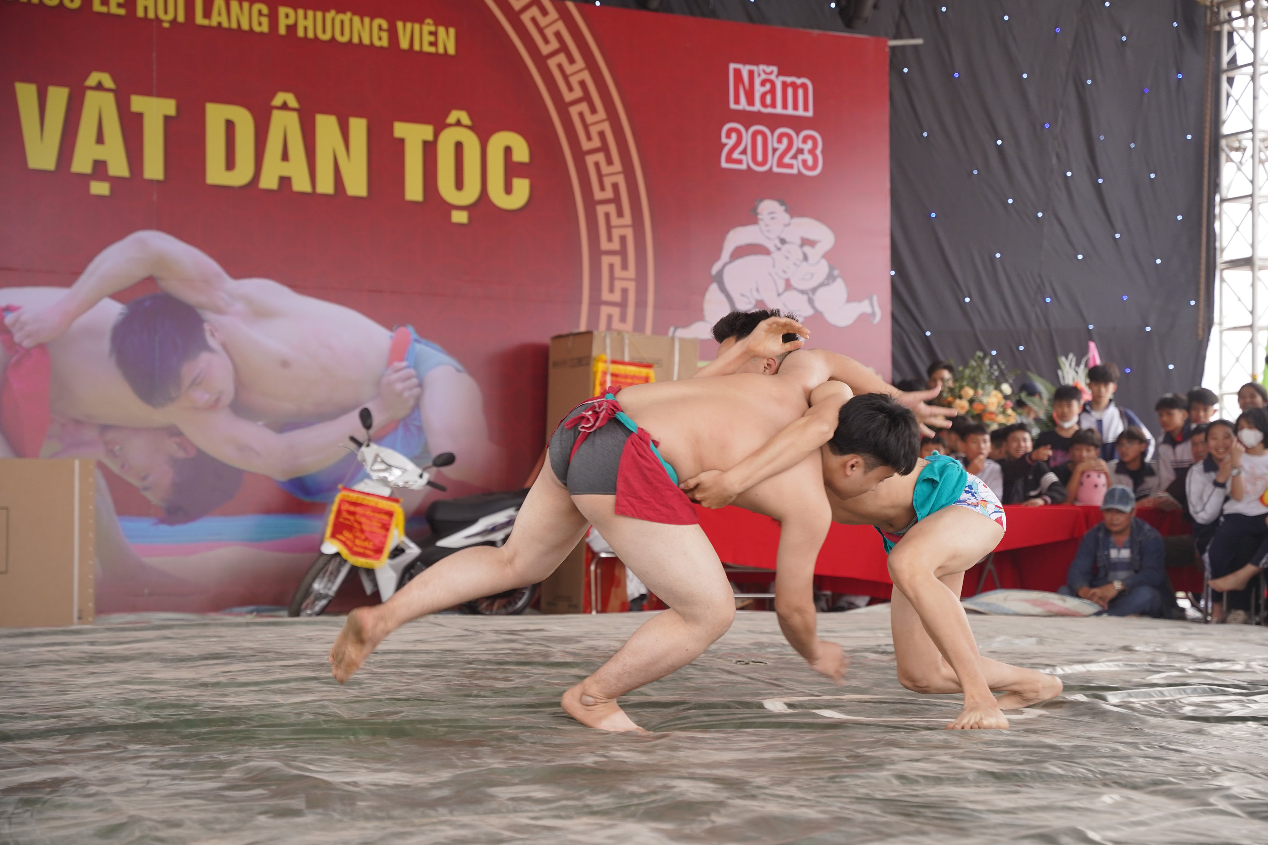 Tưng bừng Lễ hội làng Phương Viên, xã Song Phương - ảnh 1