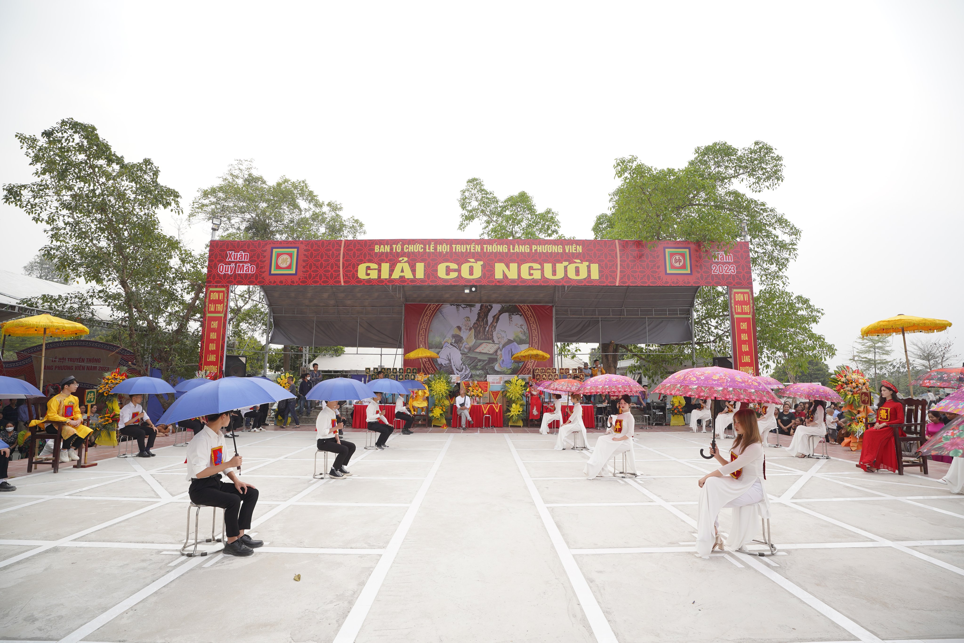 Tưng bừng Lễ hội làng Phương Viên, xã Song Phương - ảnh 3