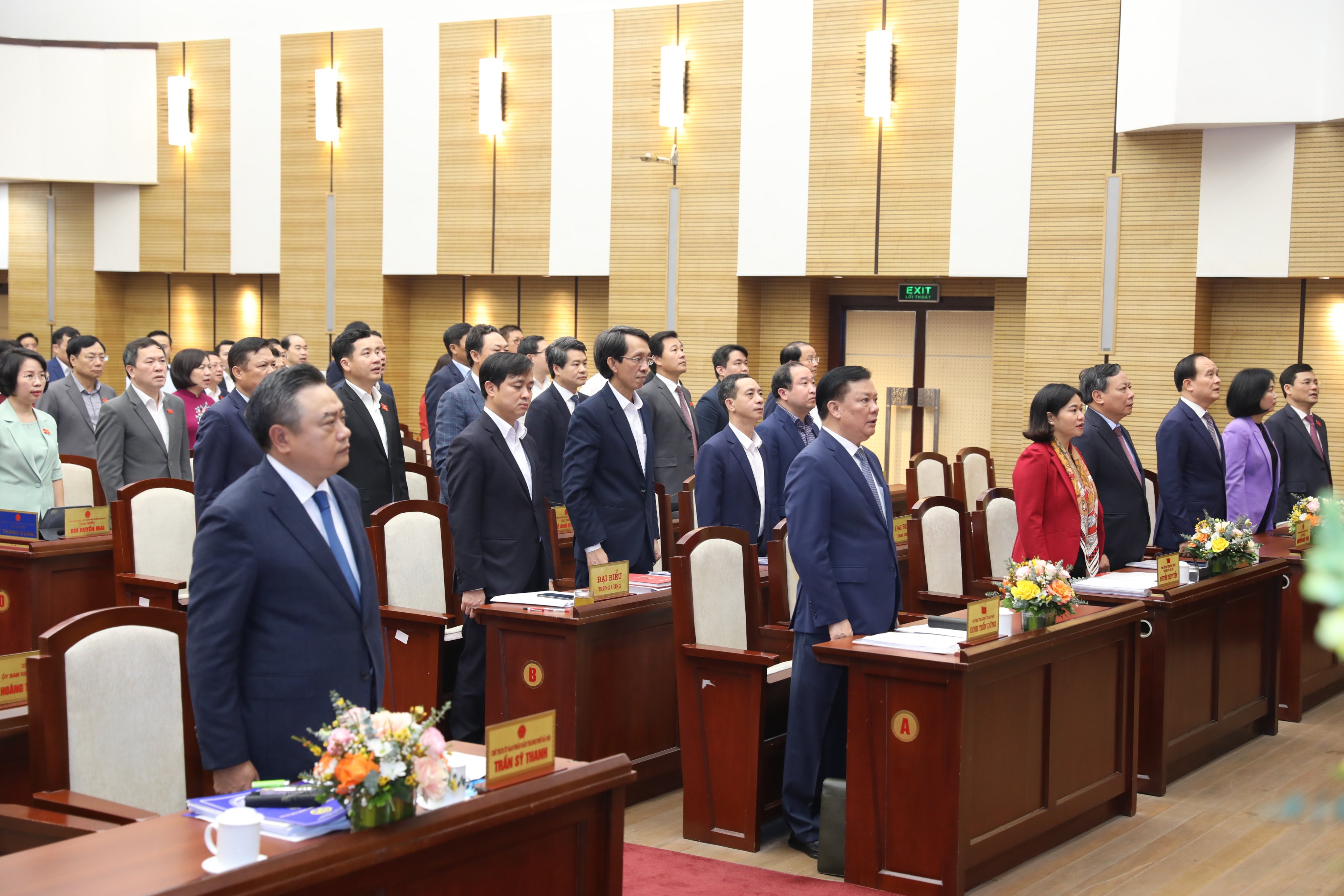 Khai mạc kỳ họp thứ 11 HĐND TP Hà Nội khóa XVI nhiệm kỳ 2021-2026 - ảnh 1