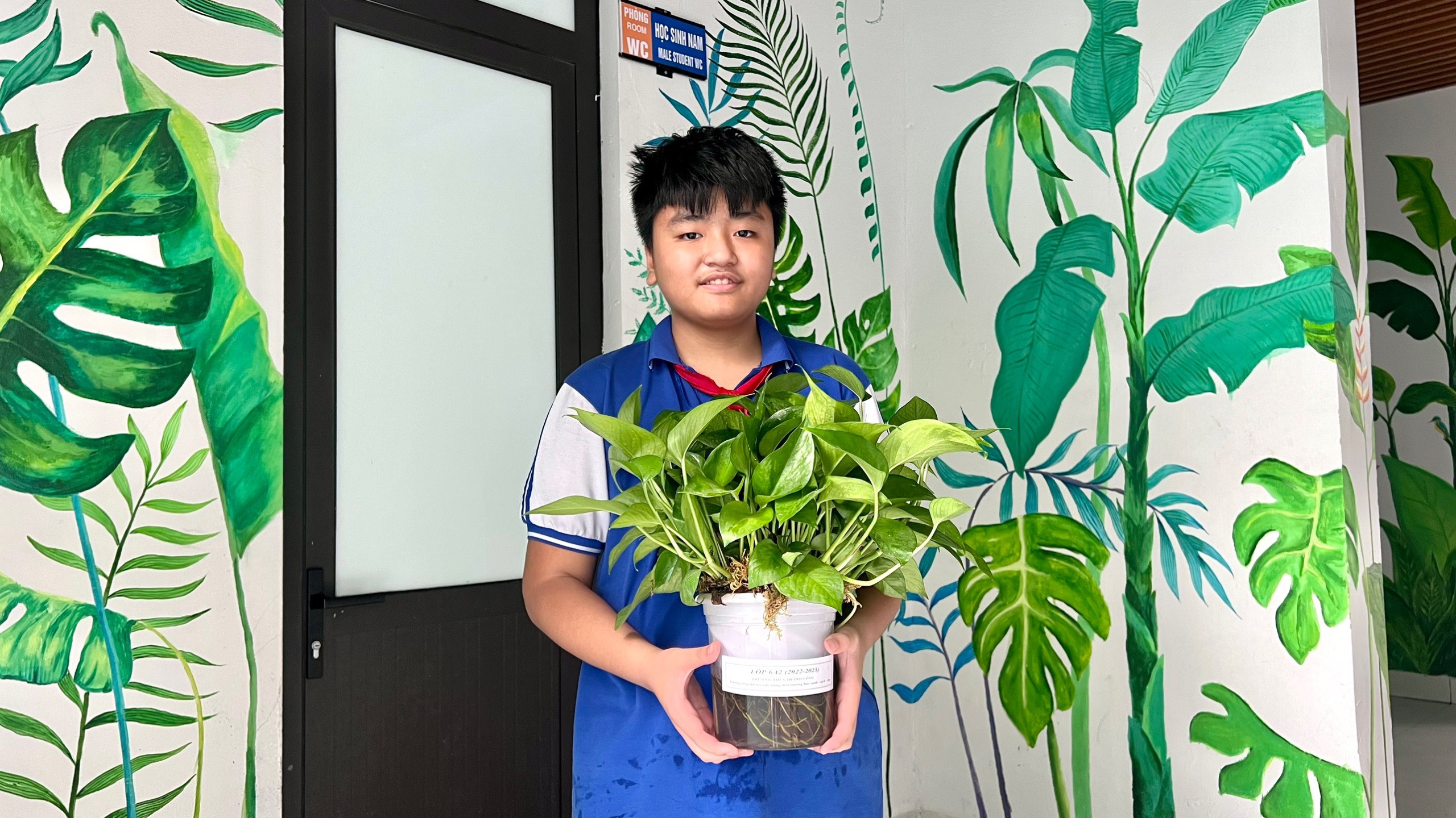 Khánh thành công trình măng non “Nhà vệ sinh thân thiện” - ảnh 2