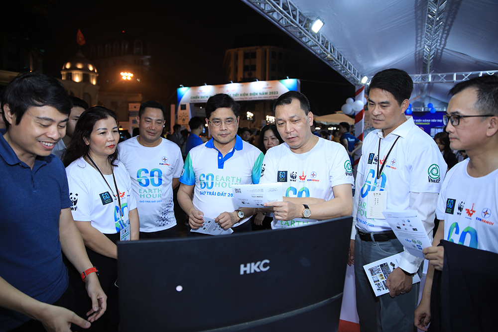 Hà Nội lan tỏa thông điệp và ý nghĩa chiến dịch Giờ Trái đất năm 2023 - ảnh 3