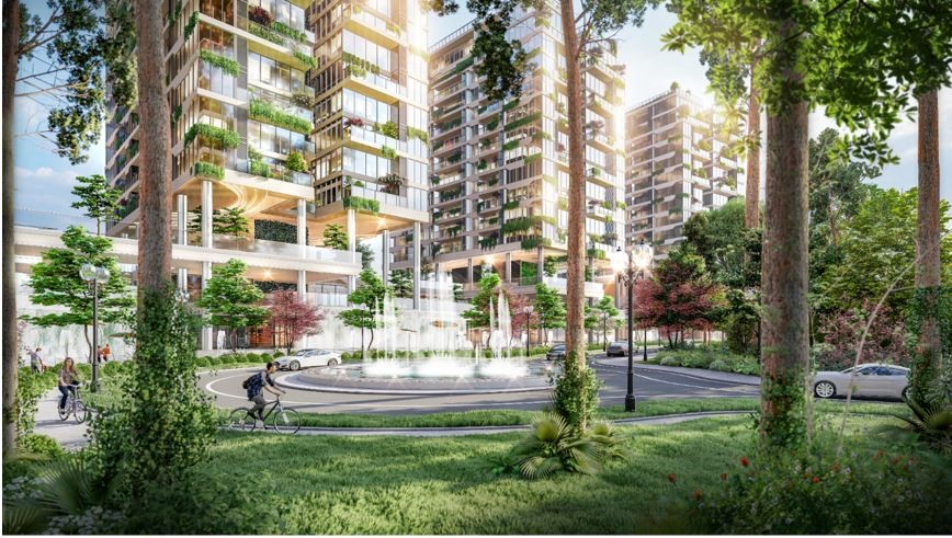 “Vườn thẳng đứng” - Xu hướng xanh bền vững tại dự án Sunshine Green Iconic - ảnh 2