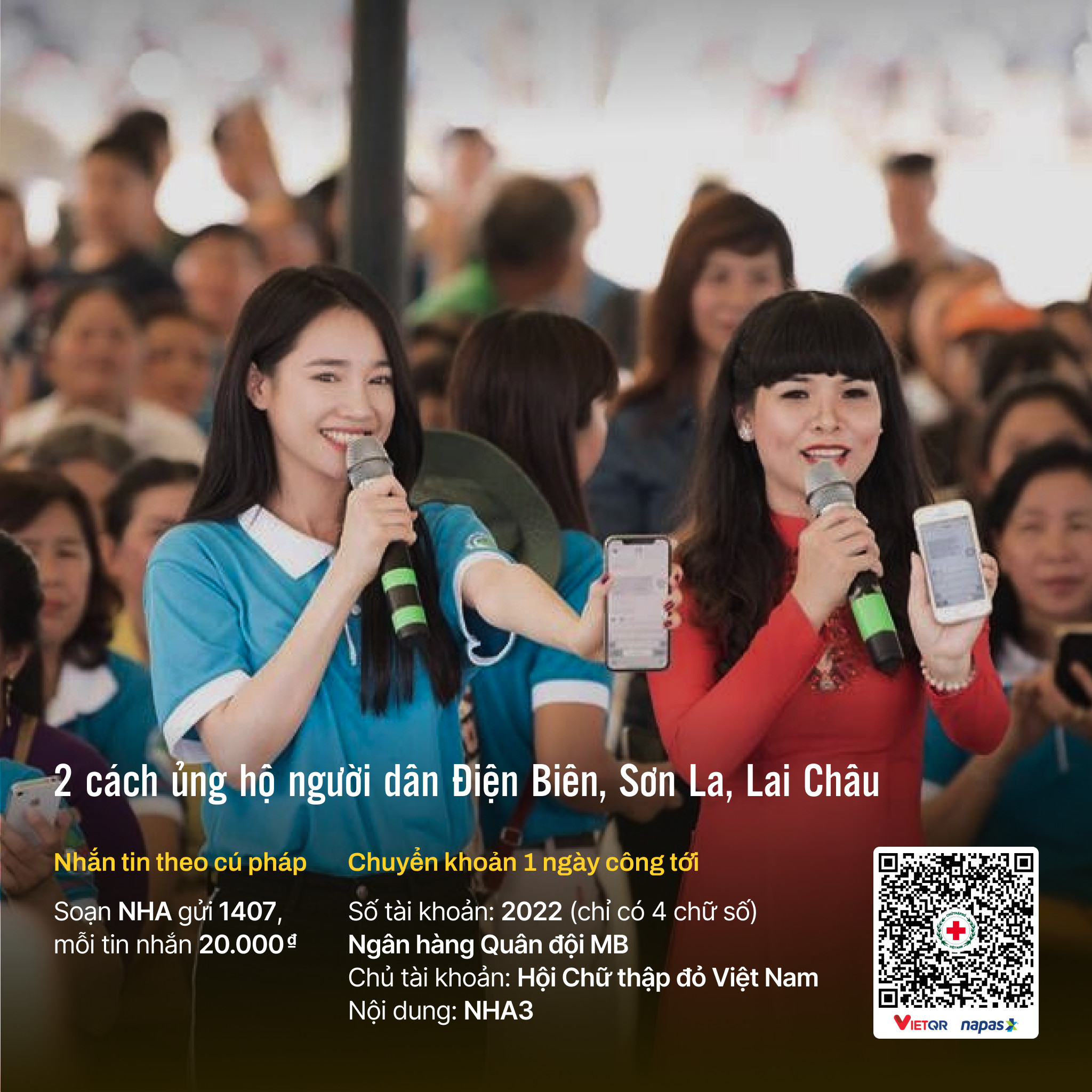 Kêu gọi nhắn tin, chuyển khoản ủng hộ đồng bào nghèo vùng biên giới - ảnh 1