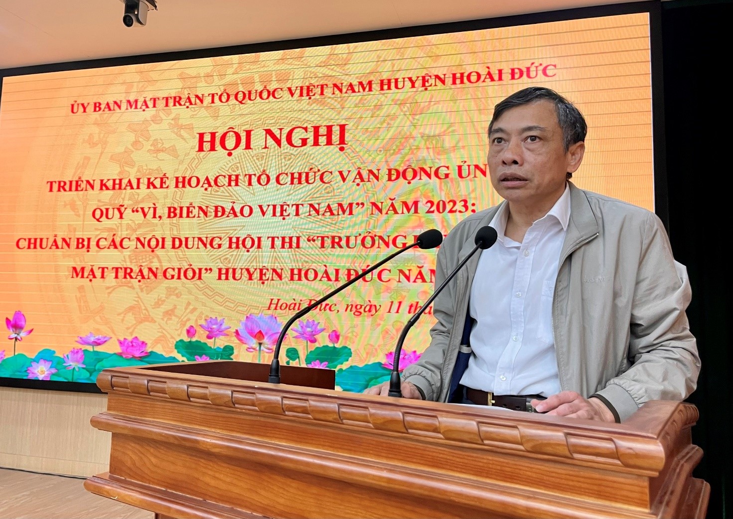 Hoài Đức tổ chức vận động ủng hộ Quỹ “Vì biển, đảo Việt Nam” năm 2023 - ảnh 2