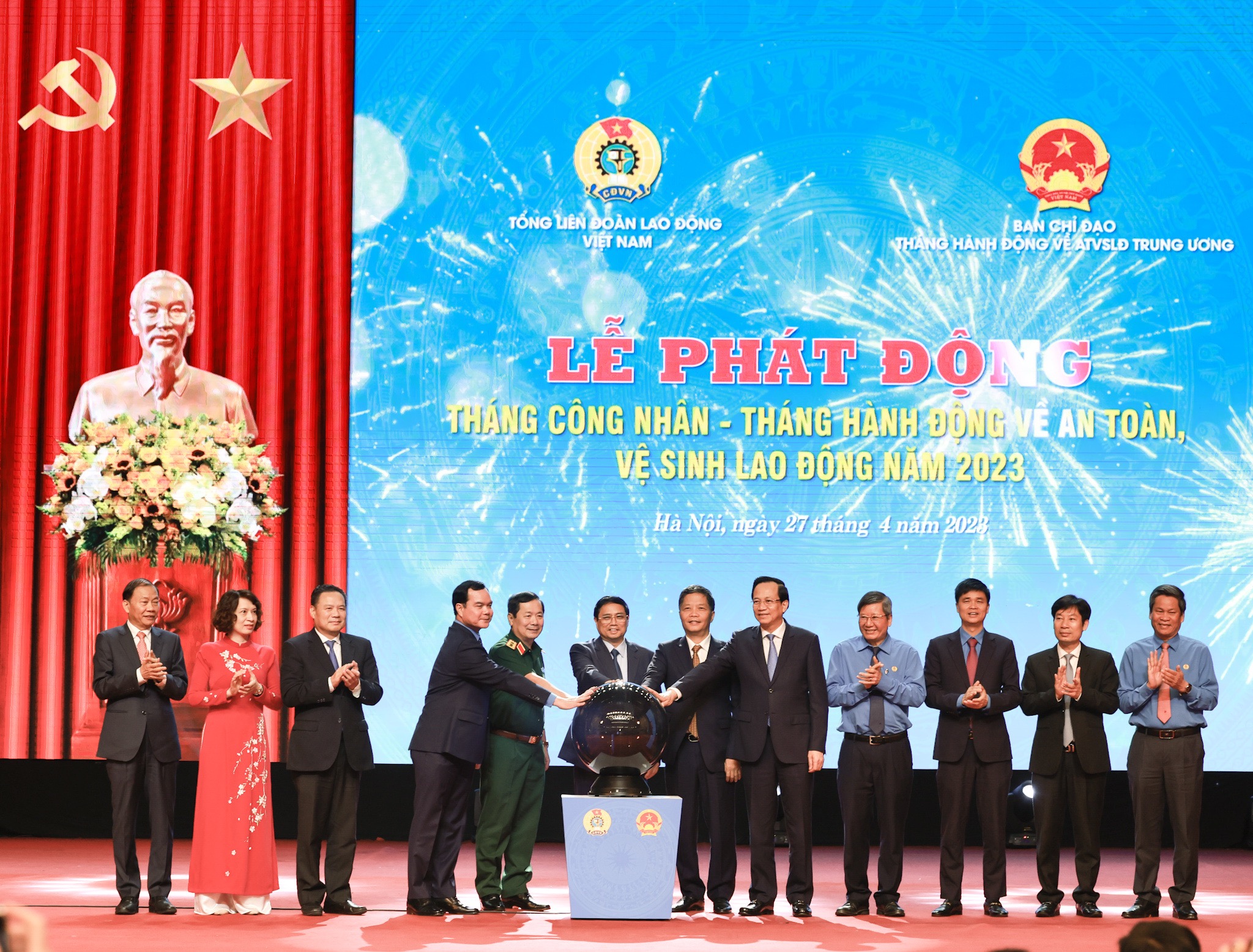 Phát động Tháng Công nhân - Tháng hành động An toàn, vệ sinh lao động năm 2023 - ảnh 3