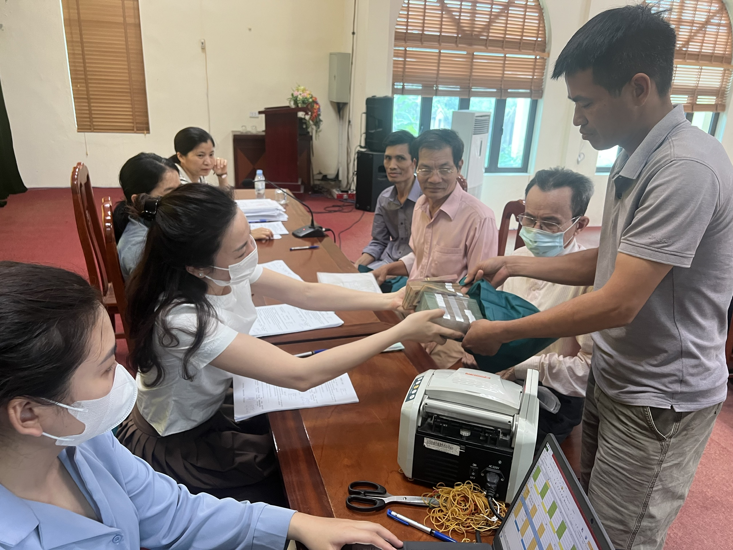 Hoài Đức: Chi trả bồi thường, hỗ trợ giải phóng mặt bằng thực hiện dự án Vành đai 4 - ảnh 1