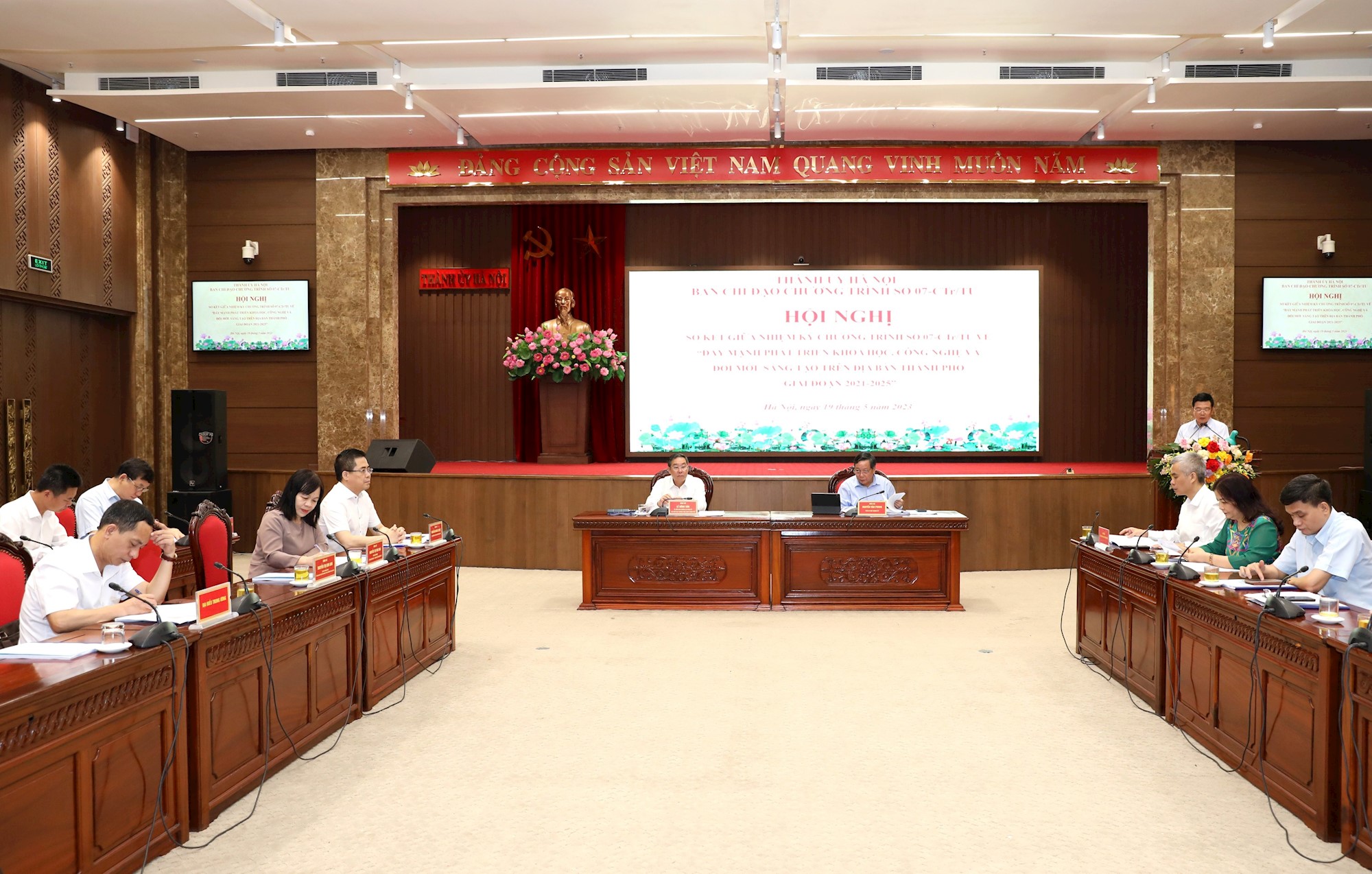 Khẩn trương triển khai dự án “Sàn giao dịch công nghệ Hà Nội” - ảnh 1