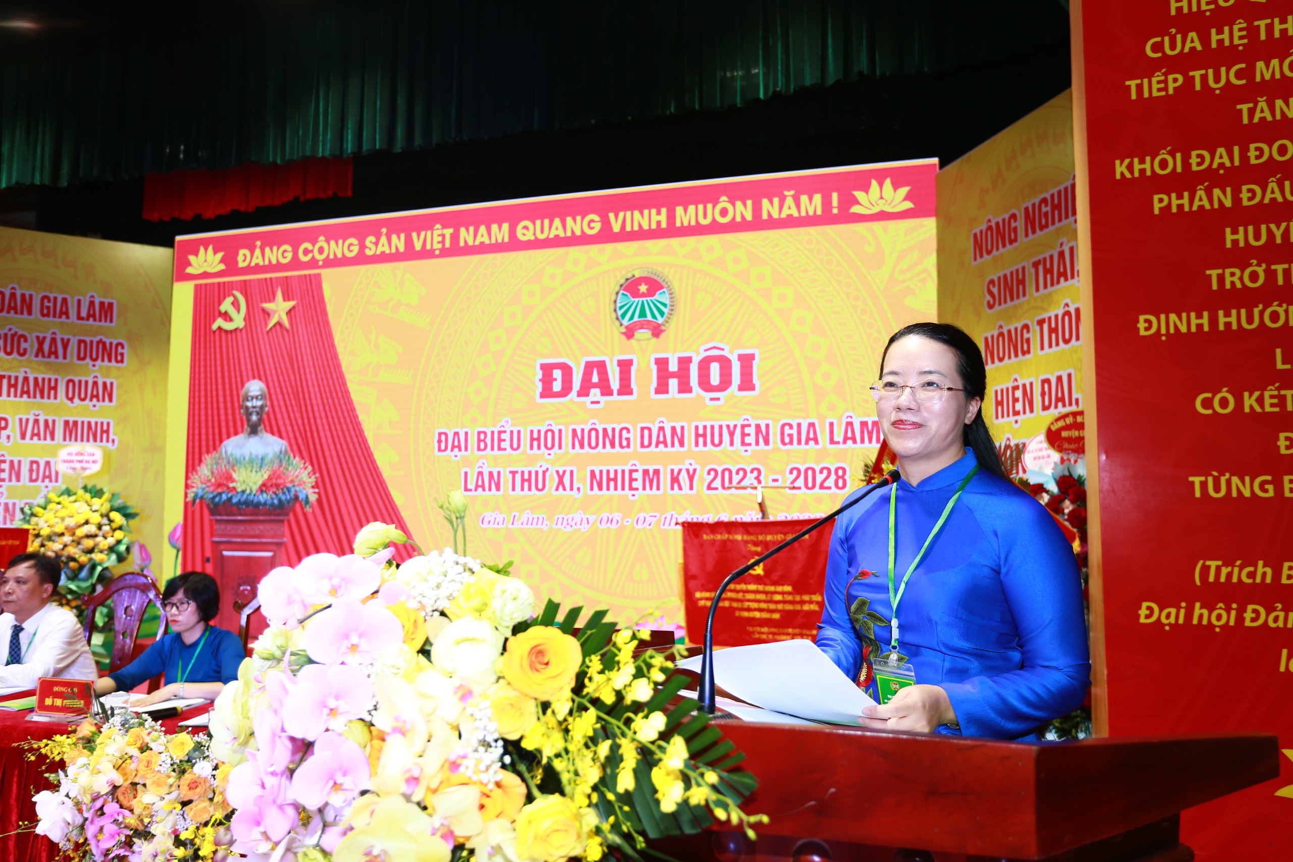 Đại hội Hội nông dân huyện Gia Lâm lần thứ XI thành công - ảnh 3