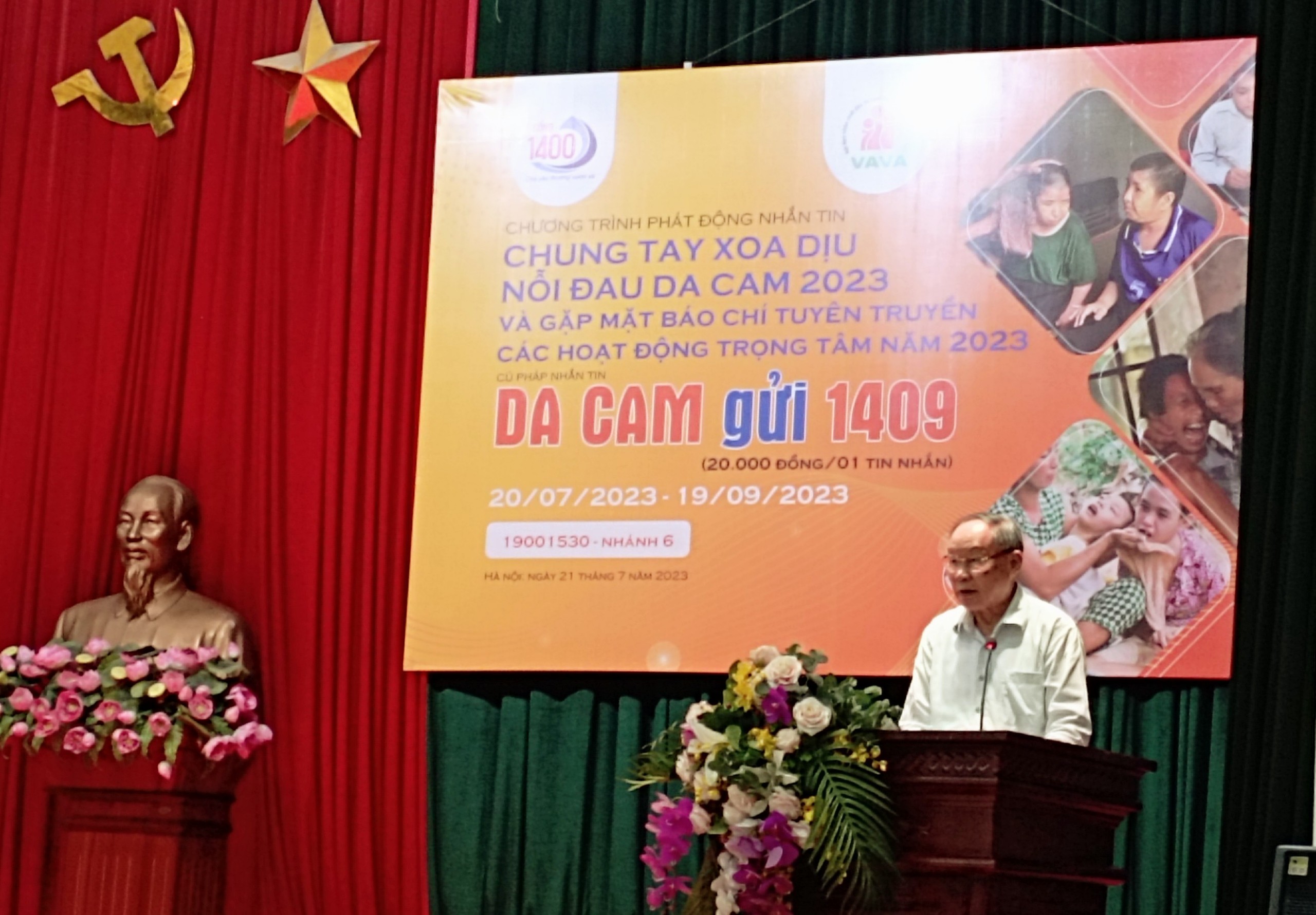 Khởi động chương trình “Mỗi tin nhắn - Một tấm lòng với nạn nhân chất độc da cam” - ảnh 2