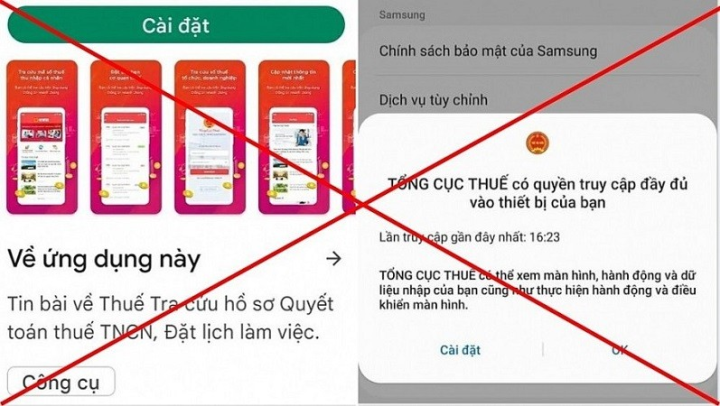 Một số dấu hiệu nhận biết thủ đoạn giả mạo cơ quan thuế - ảnh 1