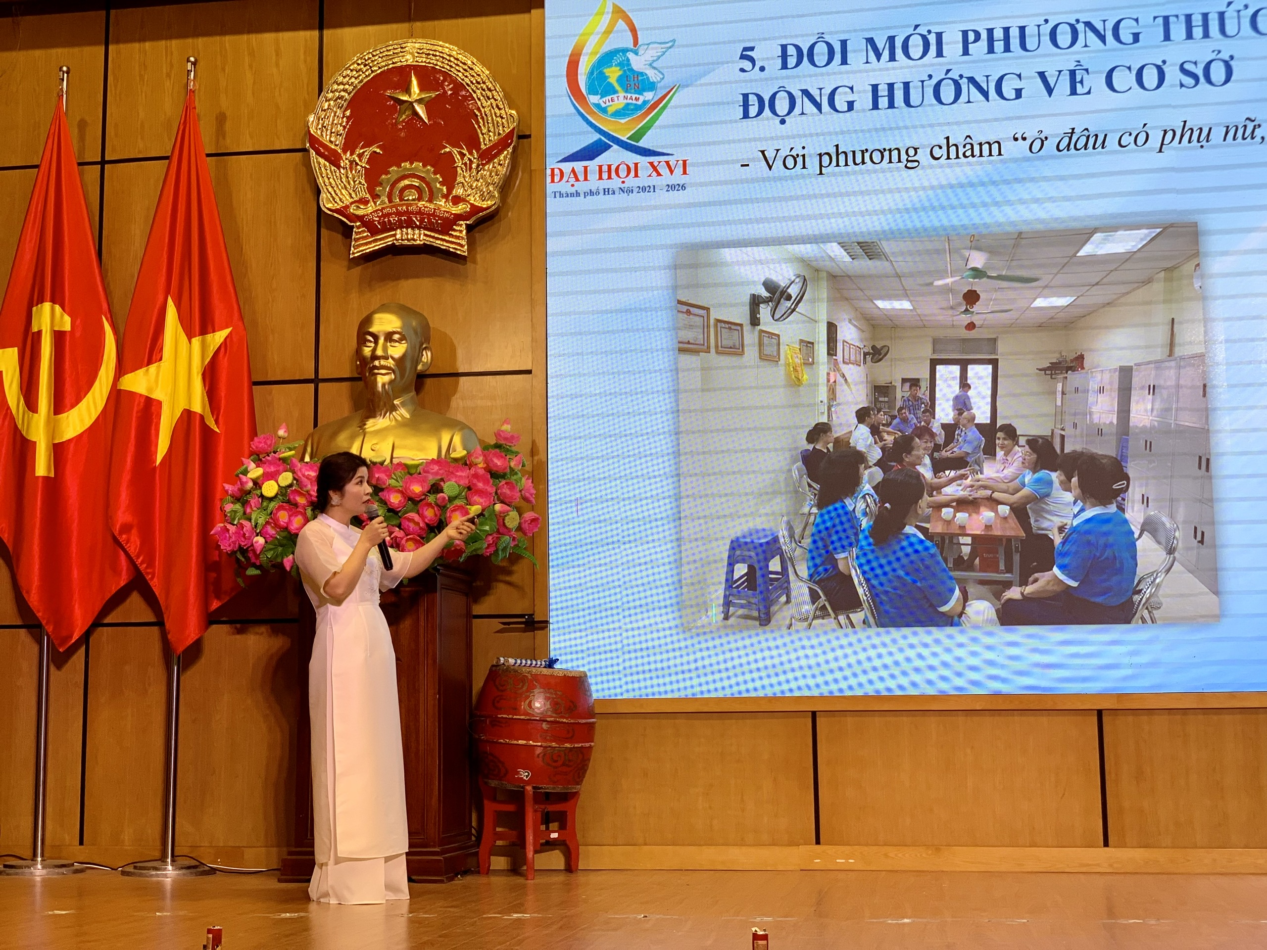 Ba Đình: 8 Chủ tịch Hội Phụ nữ cơ sở xuất sắc tự tin tỏa sáng - ảnh 4