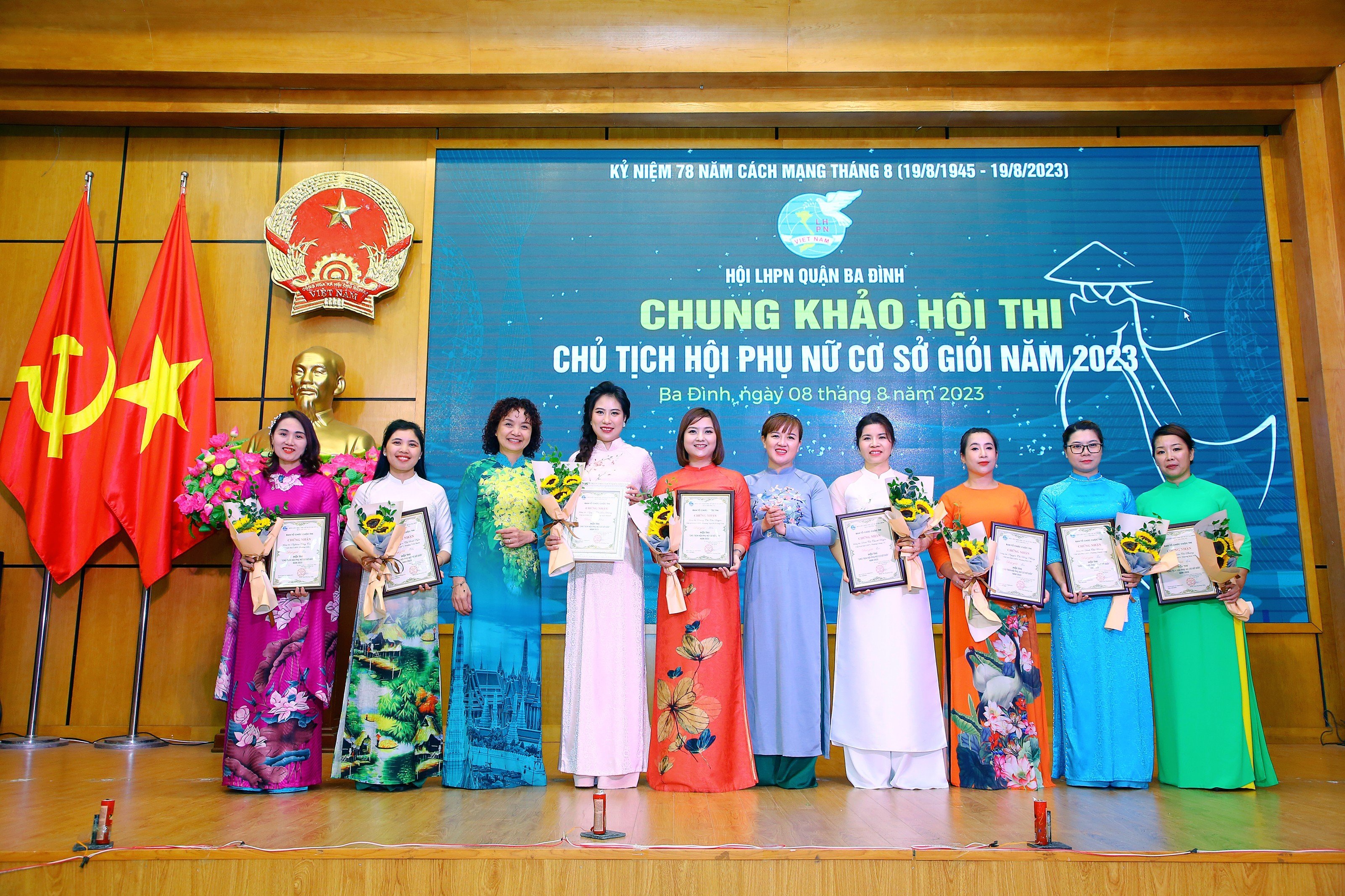 Ba Đình: 8 Chủ tịch Hội Phụ nữ cơ sở xuất sắc tự tin tỏa sáng - ảnh 6