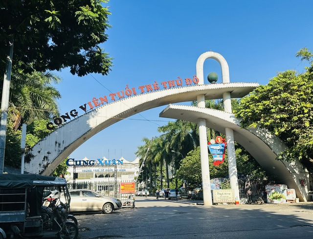 Sẽ điều chỉnh quy hoạch công viên Tuổi trẻ Thủ đô - ảnh 1