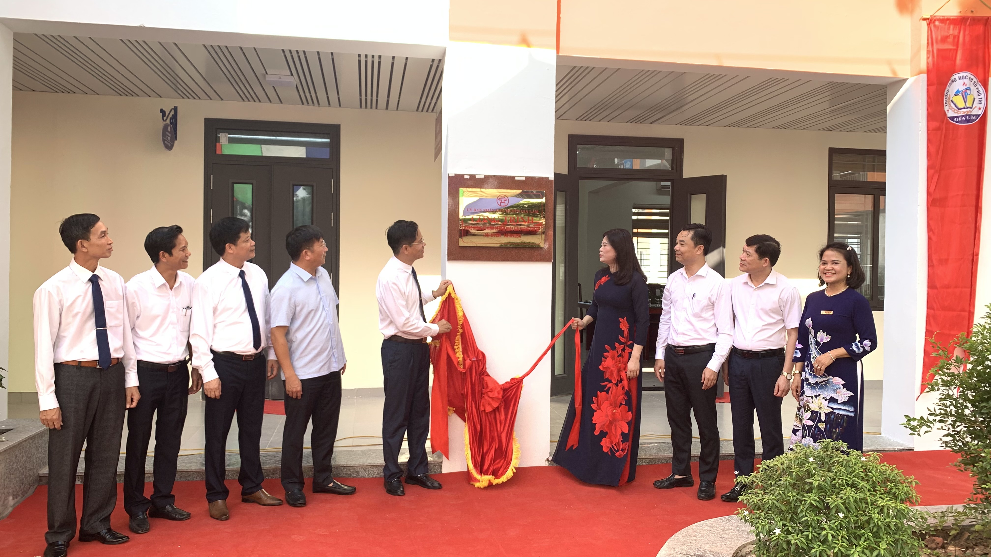 Gia Lâm: Khánh thành công trình Trường THCS Phú Thị - ảnh 4