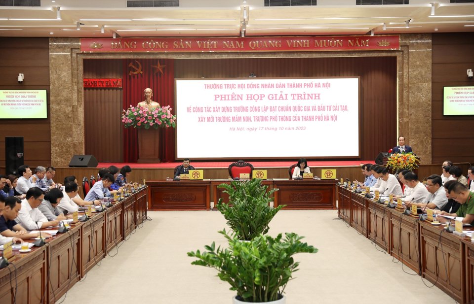Đẩy nhanh tiến độ các dự án đầu tư xây dựng trường học công lập - ảnh 2