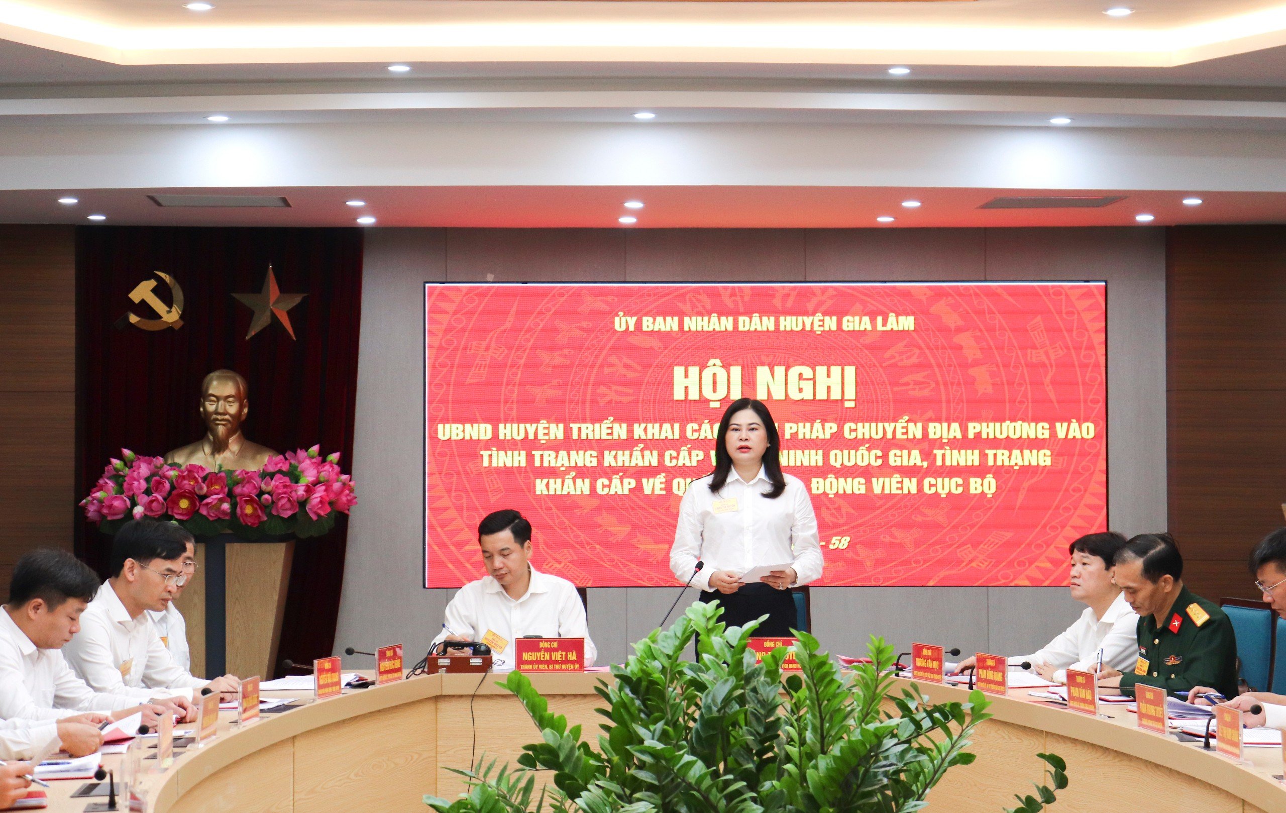 Diễn tập khu vực phòng thủ huyện Gia Lâm năm 2023 - ảnh 4