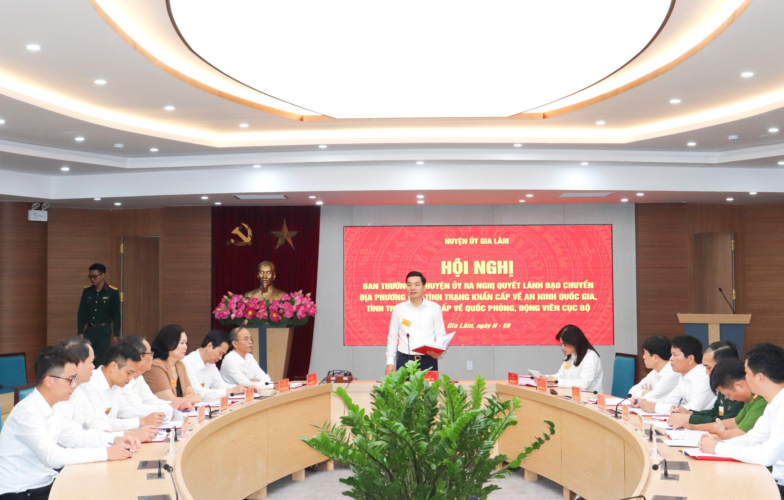 Diễn tập khu vực phòng thủ huyện Gia Lâm năm 2023 - ảnh 3