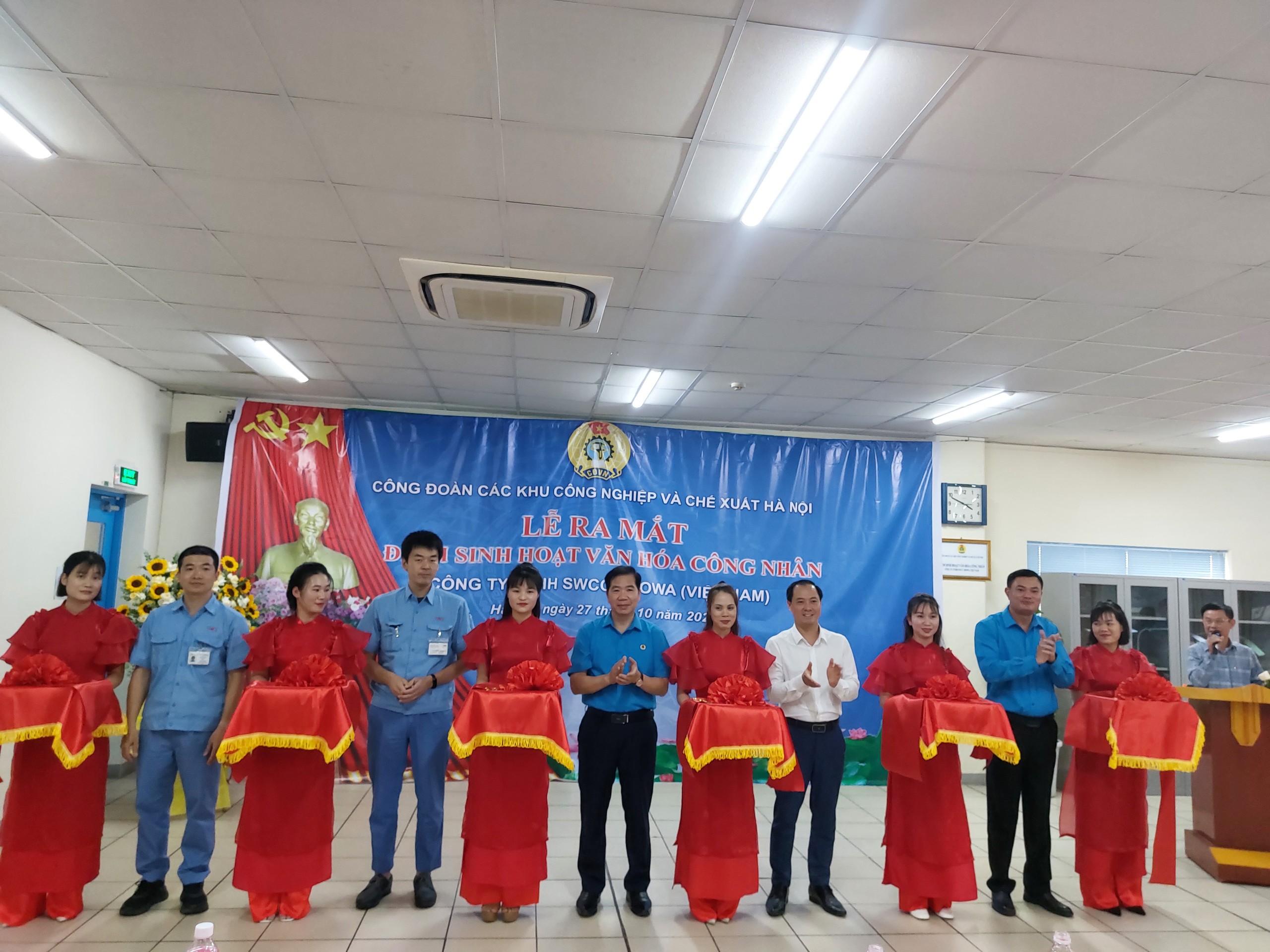 Hà Nội ra mắt Điểm sinh hoạt văn hóa công nhân thứ 61 - ảnh 2