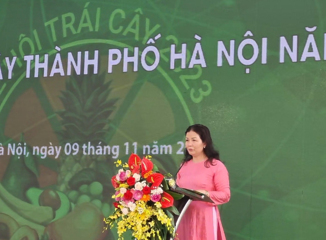 Gần 100 gian hàng tham gia Lễ hội trái cây Hà Nội năm 2023 - ảnh 1