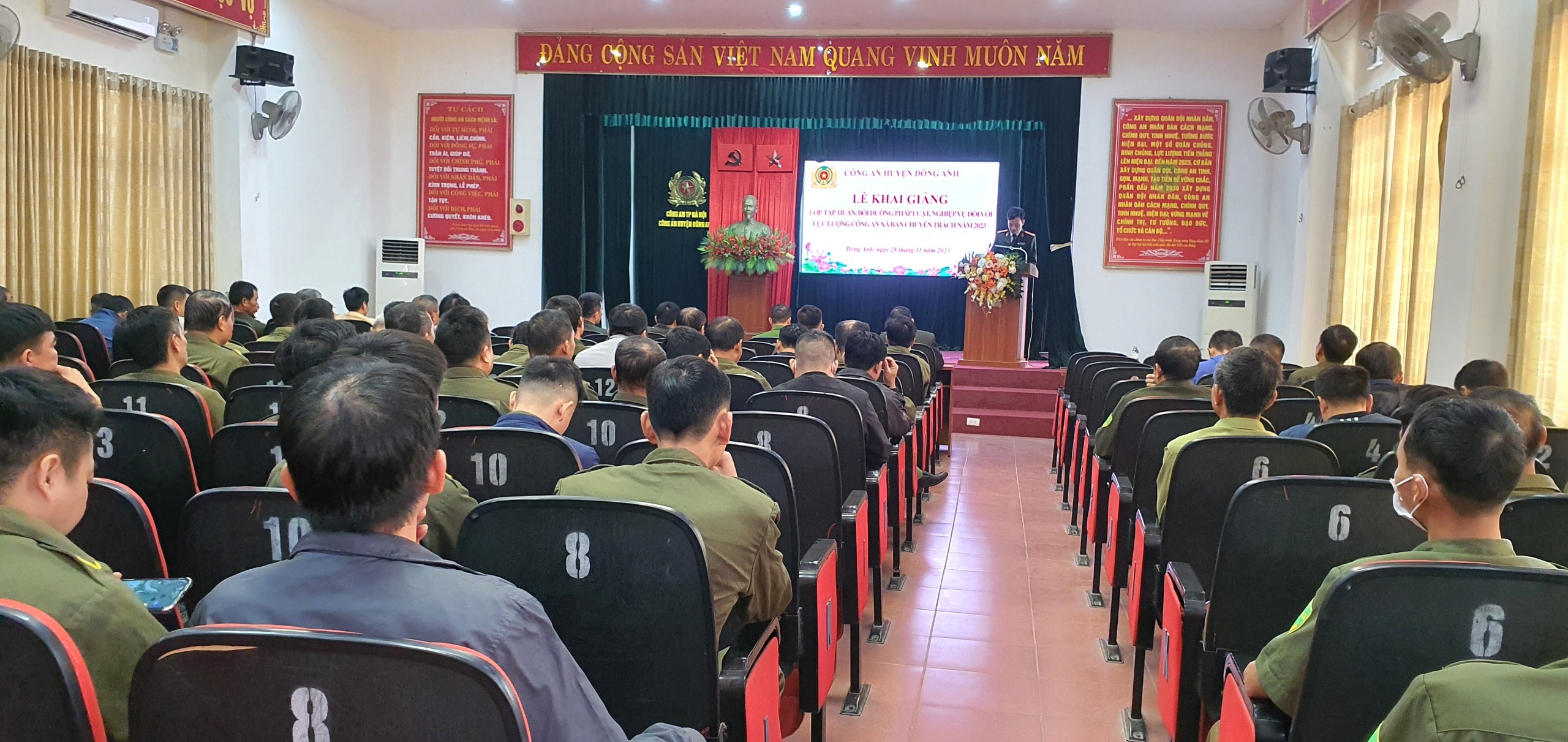 Đông Anh: Bồi dưỡng nghiệp vụ cho Công an xã bán chuyên trách - ảnh 3