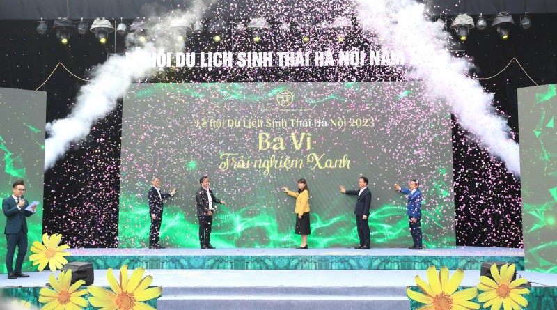 Khai mạc Lễ hội du lịch sinh thái Hà Nội 2023 - Ba Vì trải nghiệm xanh - ảnh 1