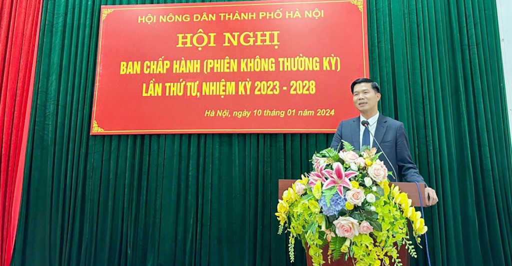 Ông Nguyễn Nguyên Hùng được bầu giữ chức Phó Chủ tịch Hội Nông dân TP Hà Nội - ảnh 3