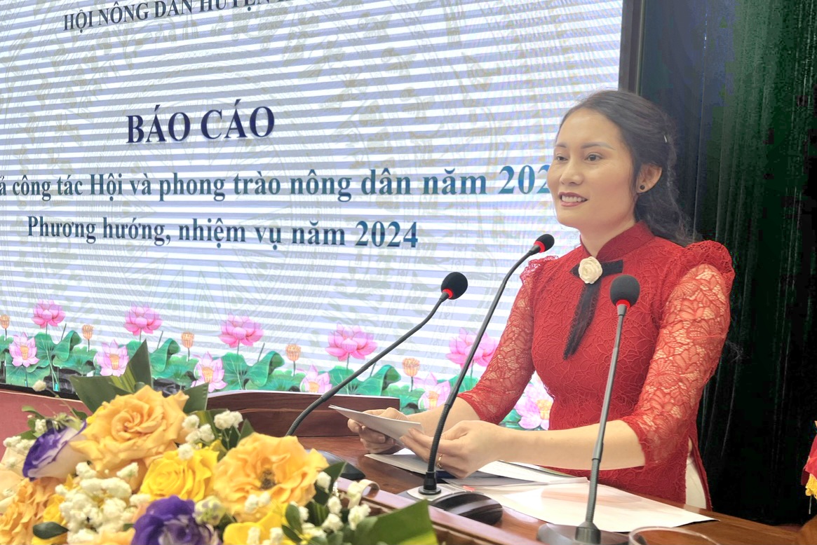 Hoài Đức: Nhiều tập thể, cá nhân hội Nông dân và Phụ nữ được khen thưởng - ảnh 1