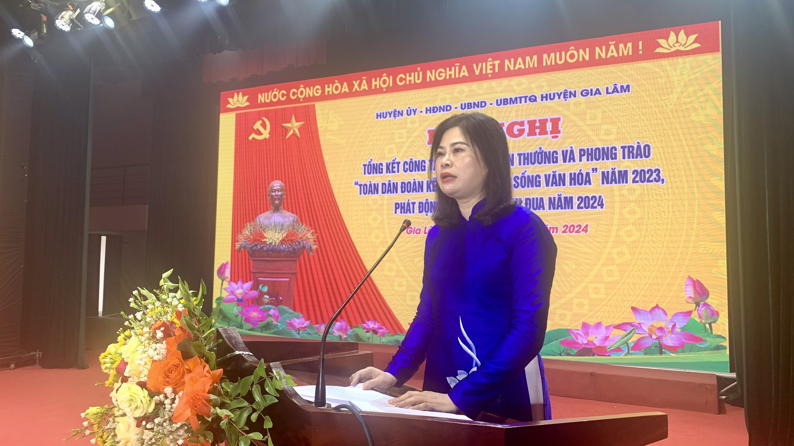 Gia Lâm: Nhiều tập thể, cá nhân được khen trong phong trào thi đua yêu nước - ảnh 1
