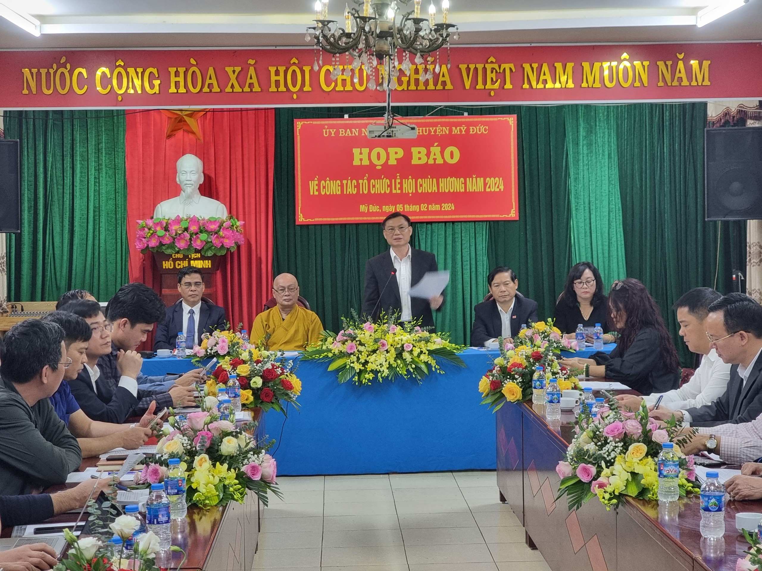 Ngày 15/2 khai hội Chùa Hương với chủ đề “An toàn - Văn minh - Thân thiện“ - ảnh 1