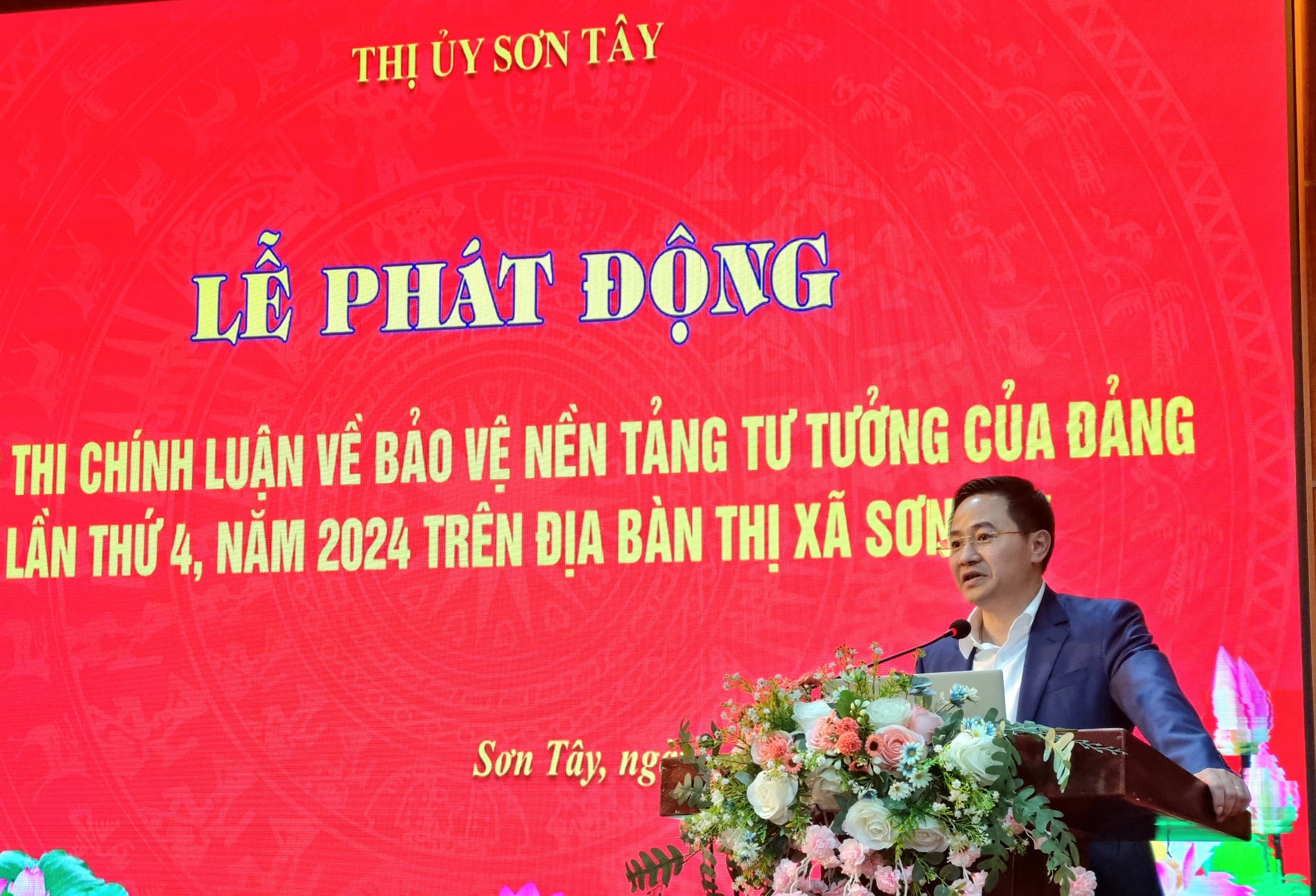 Sơn Tây phát động cuộc thi chính luận về bảo vệ nền tảng tư tưởng của Đảng lần thứ 4 - ảnh 3