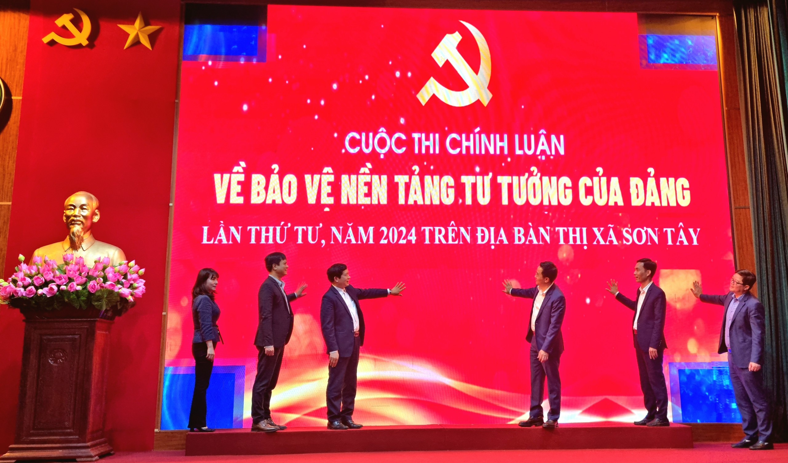 Sơn Tây phát động cuộc thi chính luận về bảo vệ nền tảng tư tưởng của Đảng lần thứ 4 - ảnh 4