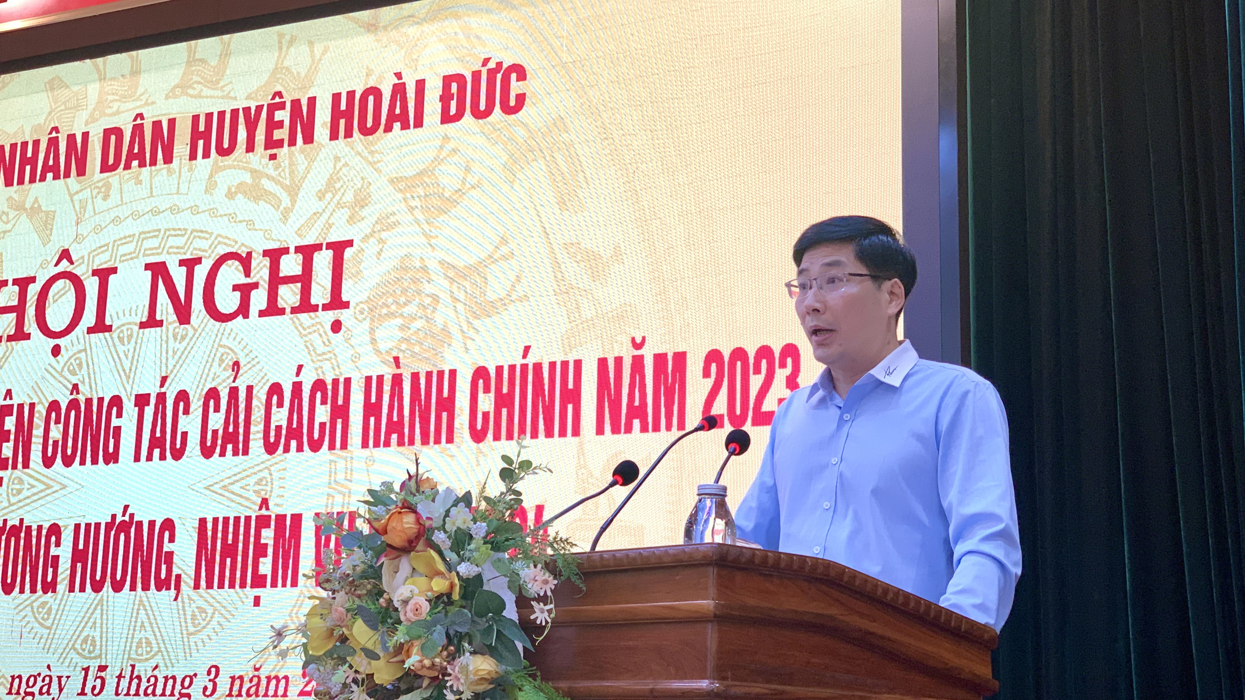 Hoài Đức phấn đấu đạt chỉ số cải cách hành chính nằm trong top đầu của thành phố - ảnh 5