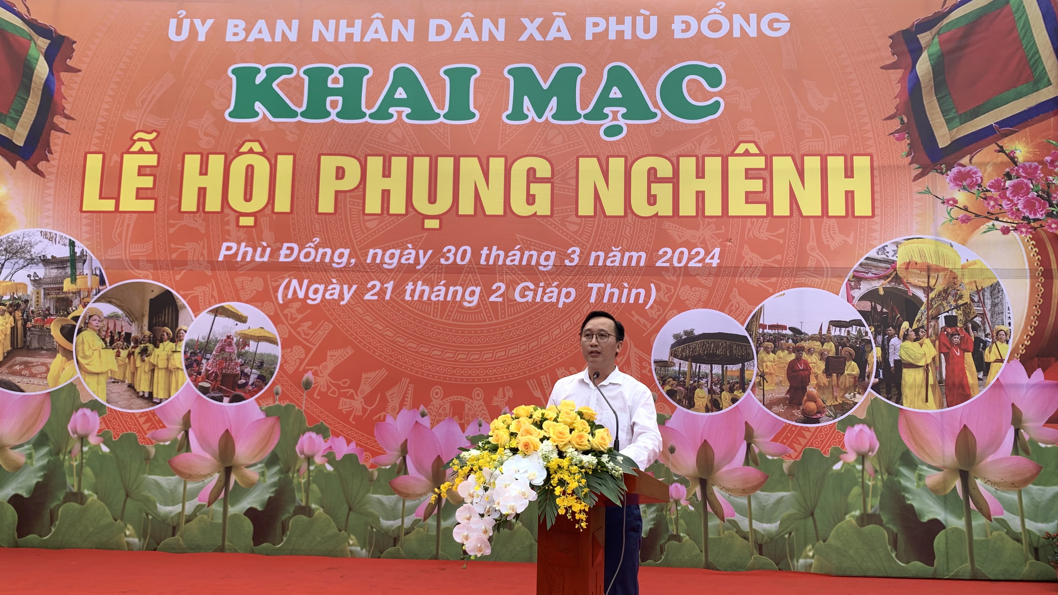 Hàng nghìn phụ nữ rước kiệu tại Lễ hội Phụng Nghênh nhớ ơn mẹ Thánh Gióng - ảnh 2