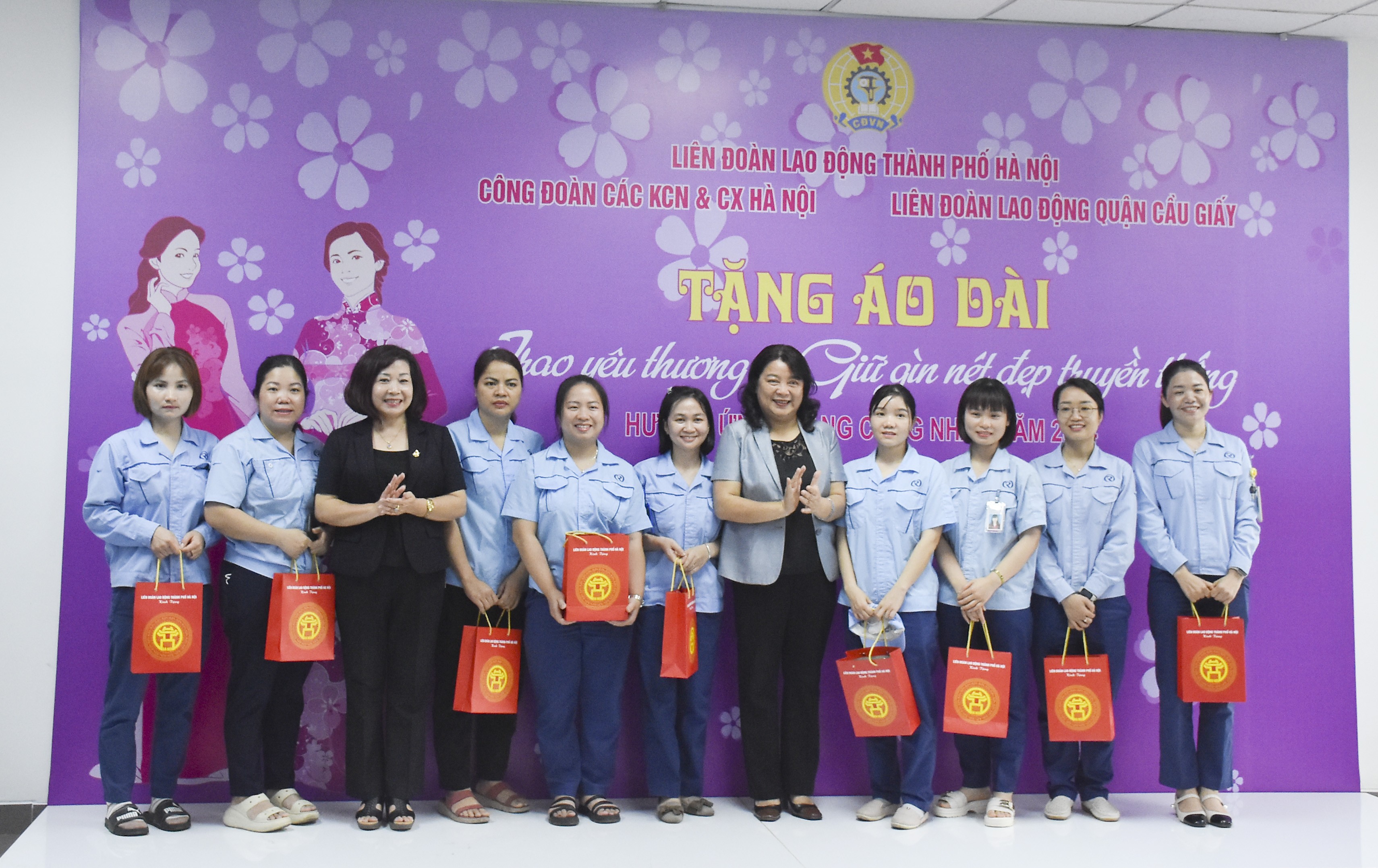 Hơn 600 công nhân Khu Công nghiệp và chế xuất Hà Nội được khám sức khỏe miễn phí - ảnh 4