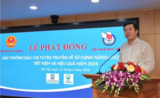 Phát động Giải Báo chí toàn quốc về sử dụng năng lượng tiết kiệm và hiệu quả năm 2024 - ảnh 1