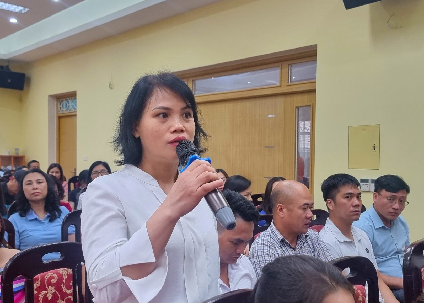 Hơn 200 người lao động tham gia đối thoại về an toàn, vệ sinh lao động và pháp luật lao động - ảnh 6