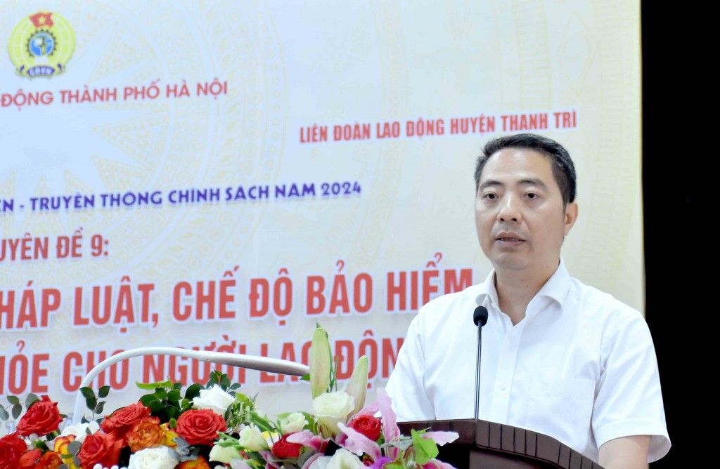Tư vấn chăm sóc sức khỏe, chế độ bảo hiểm cho gần 300 công đoàn viên - ảnh 1