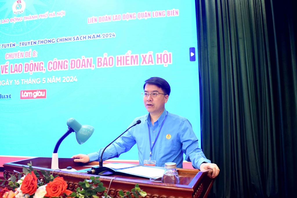Công đoàn viên quận Long Biên được giải đáp về lao động, Công đoàn, bảo hiểm xã hội - ảnh 6