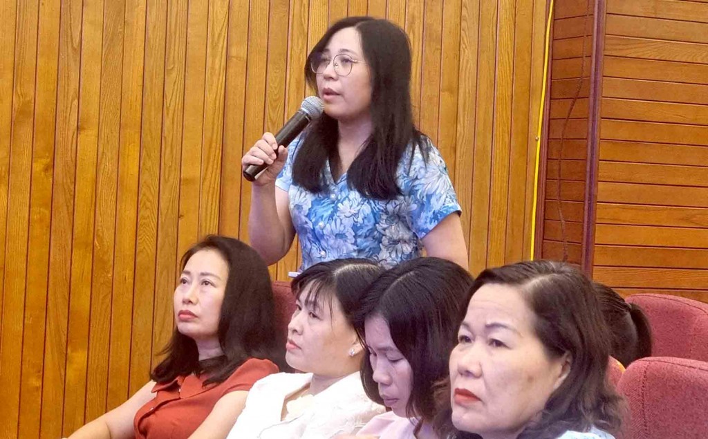 Công đoàn viên quận Long Biên được giải đáp về lao động, Công đoàn, bảo hiểm xã hội - ảnh 4