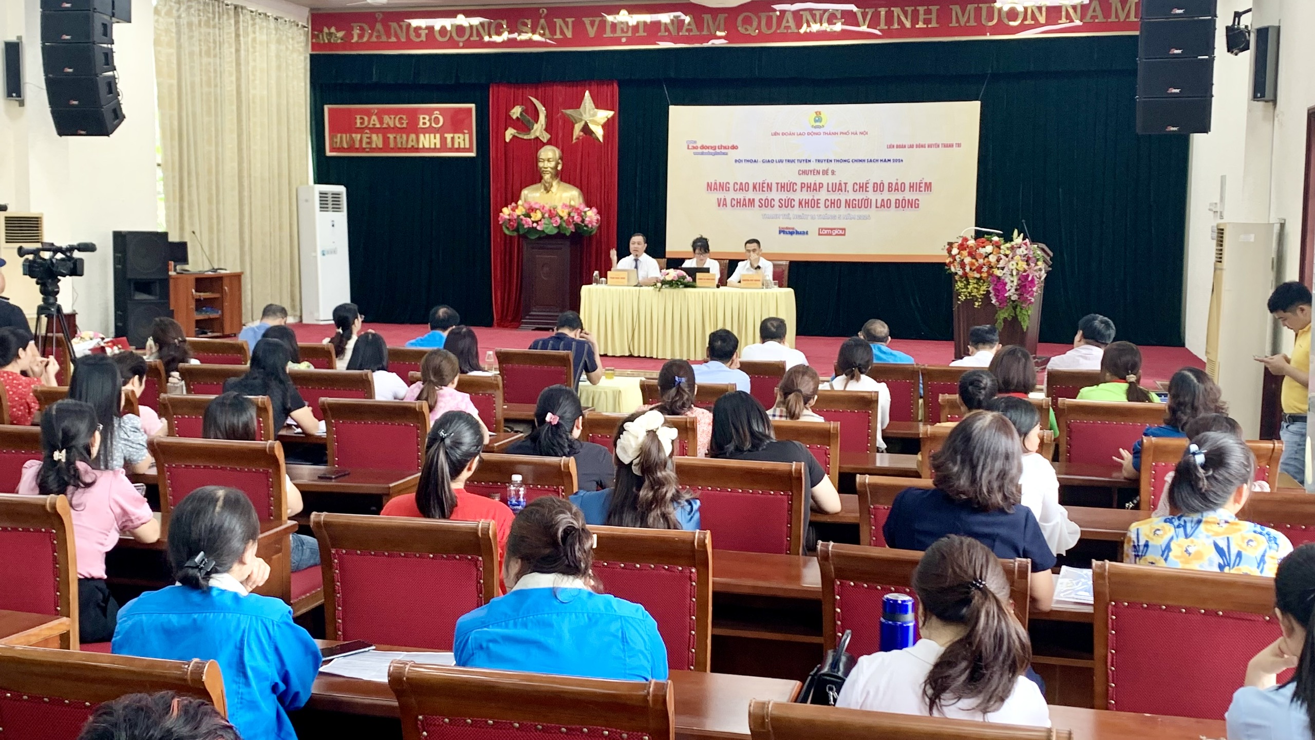 Tư vấn chăm sóc sức khỏe, chế độ bảo hiểm cho gần 300 công đoàn viên - ảnh 7