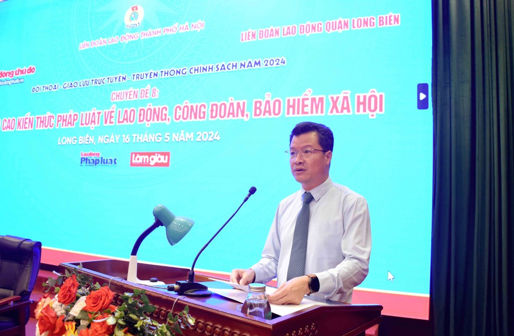 Công đoàn viên quận Long Biên được giải đáp về lao động, Công đoàn, bảo hiểm xã hội - ảnh 2