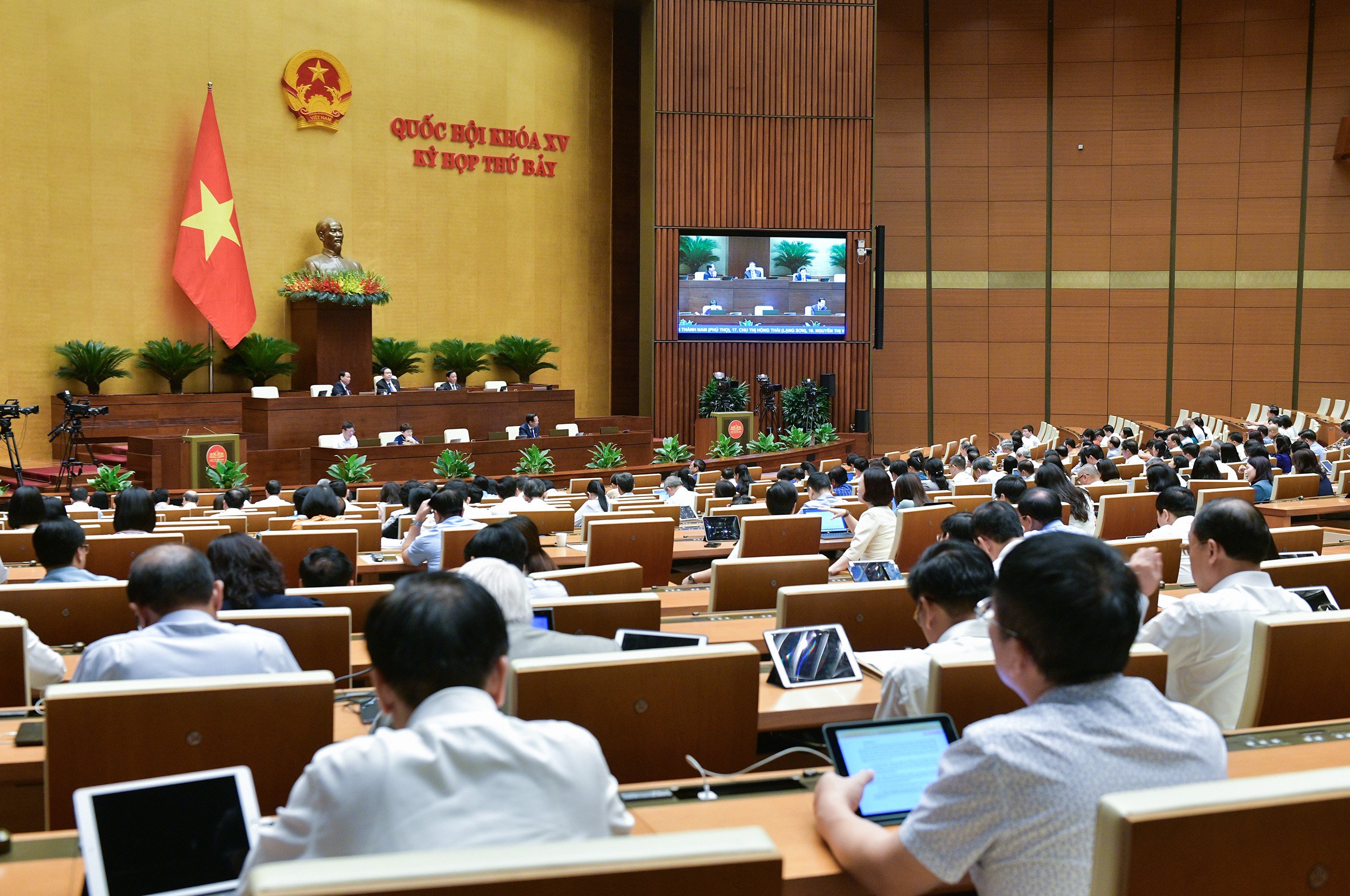 Đại biểu Quốc hội thảo luận về hai phương án chi trả bảo hiểm cho người lao động - ảnh 2