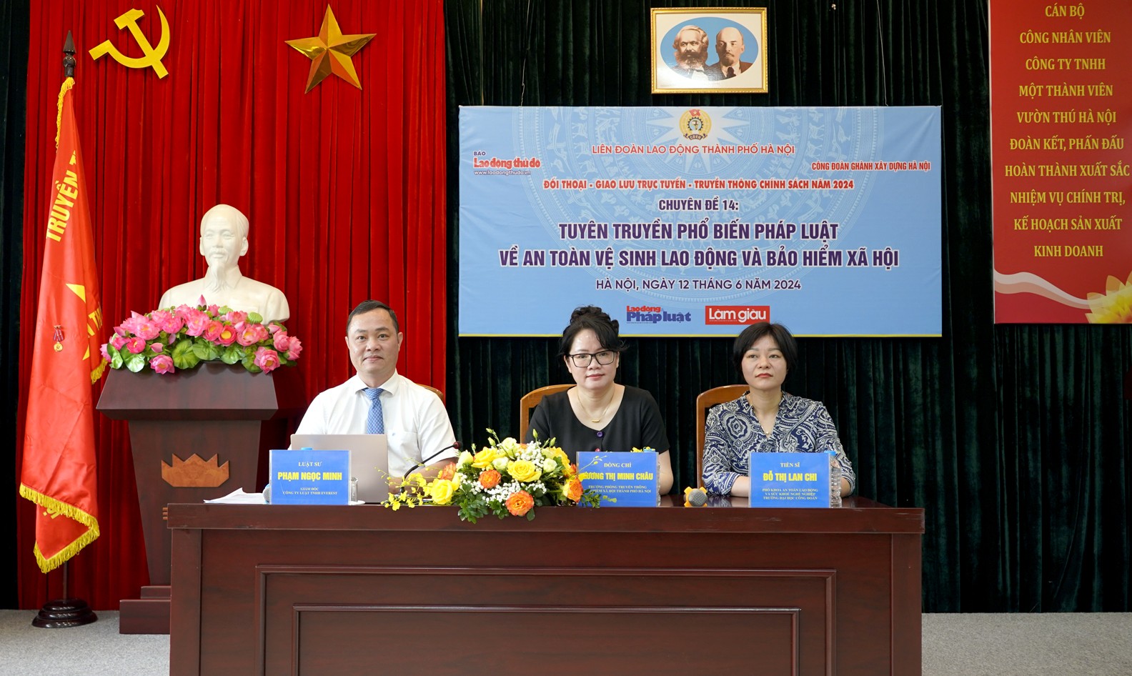 Gần 200 công đoàn viên được tư vấn về an toàn, vệ sinh lao động và bảo hiểm xã hội - ảnh 3