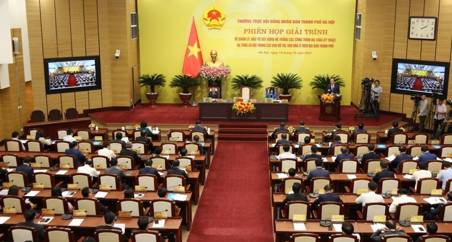 Thường trực HĐND thành phố Hà Nội nghe giải trình về giải quyết kiến nghị của cử tri - ảnh 1