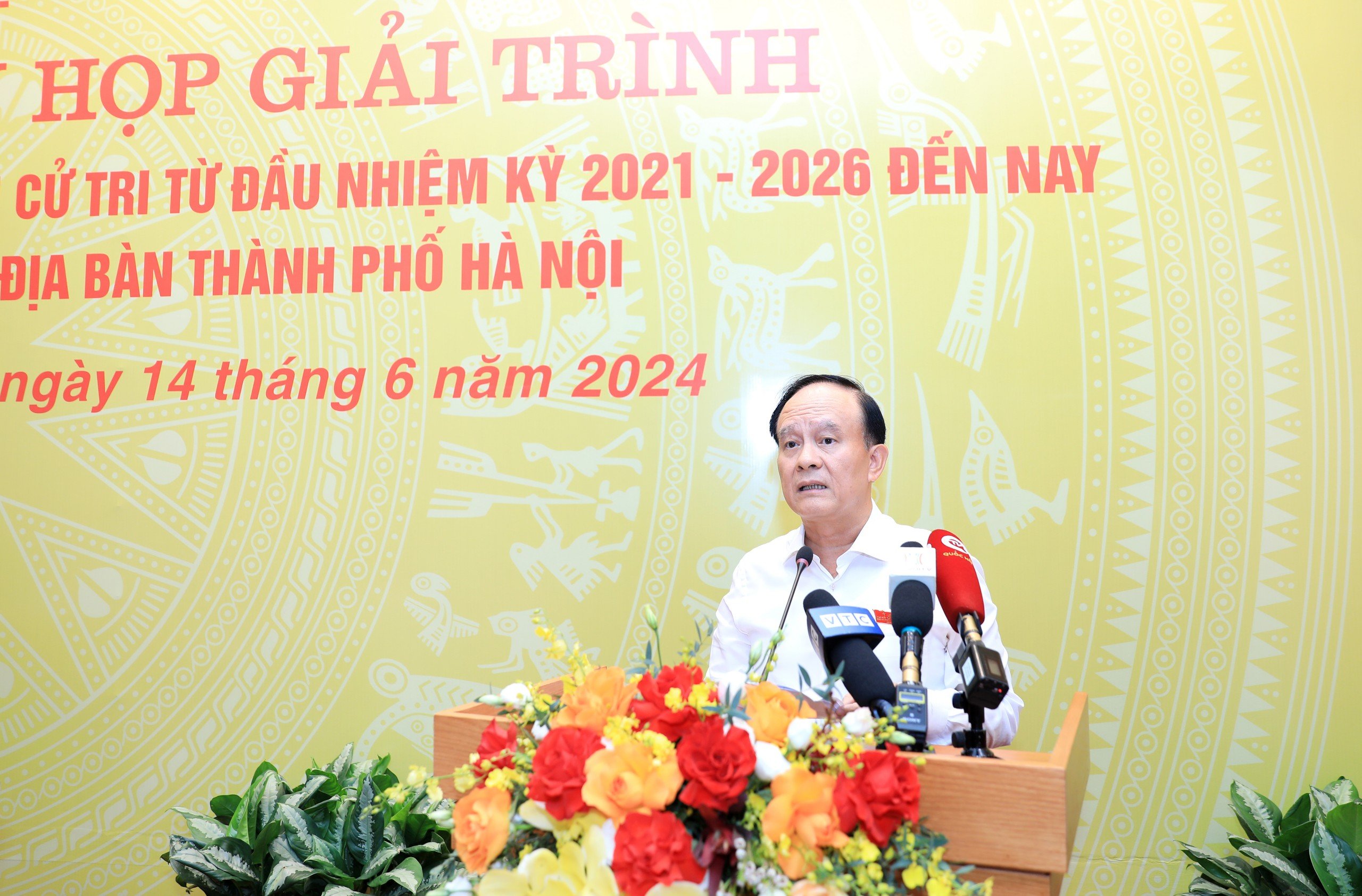 HĐND thành phố Hà Nội khai mạc phiên giải trình kiến nghị của cử tri - ảnh 1